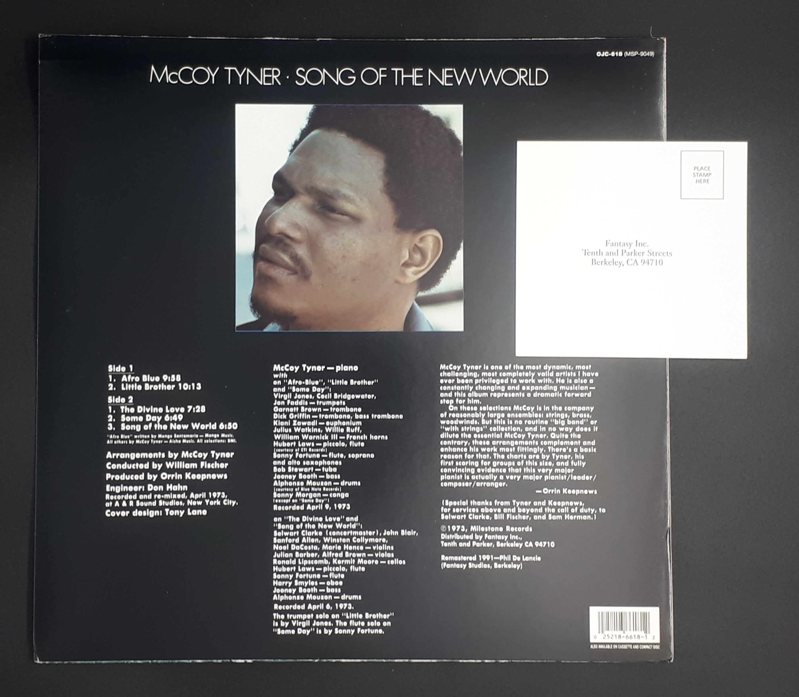 McCoy Tyner - Song Of The New World