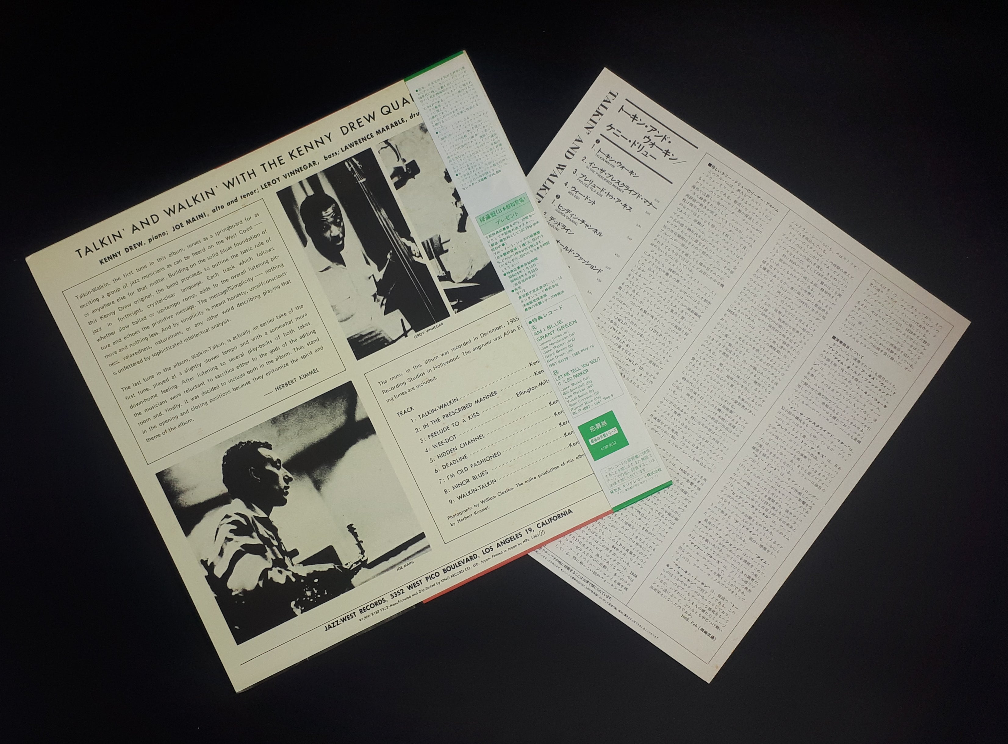 Kenny Drew Quartet - Talkin' & Walkin' With The Kenny Drew Quartet