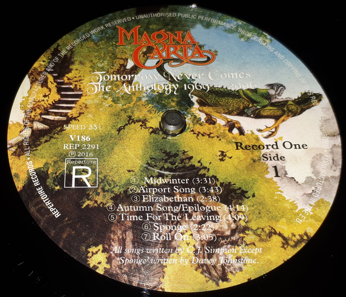 Magna Carta - Tomorrow Never Comes - The Anthology 1969 - 2006