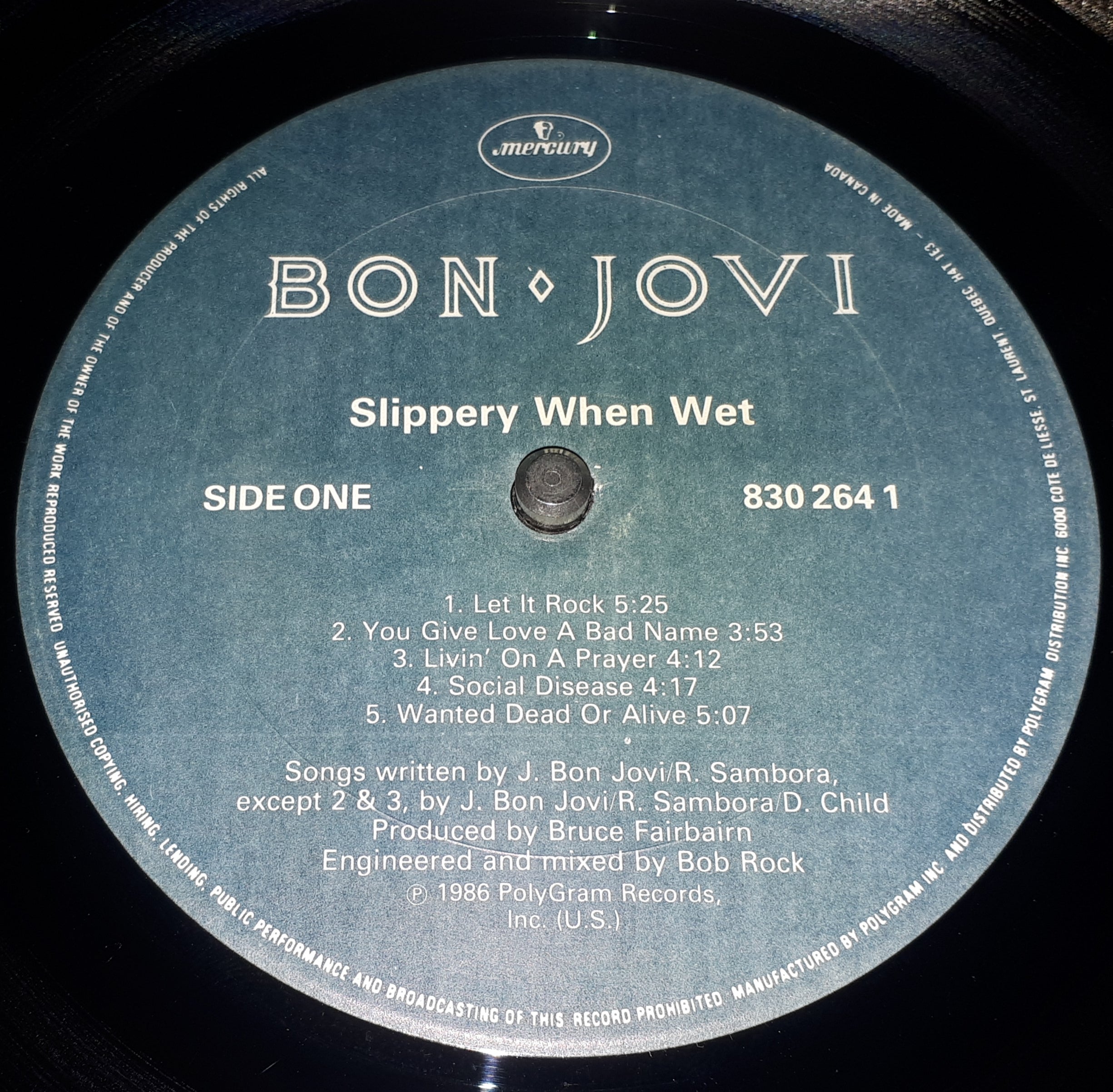 Bon Jovi - Slippery When Wet
