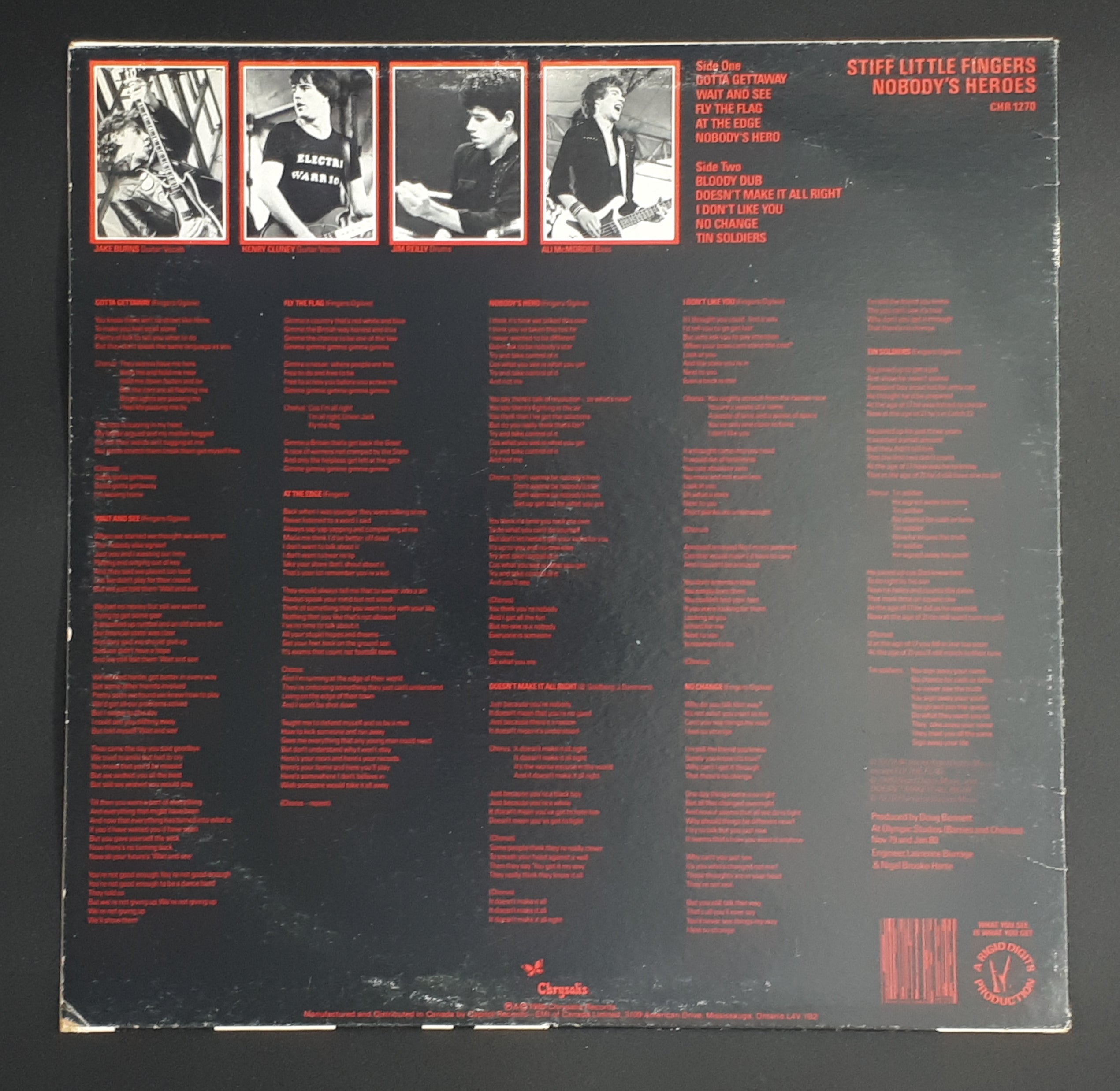 Stiff Little Fingers - Nobody's Heroes