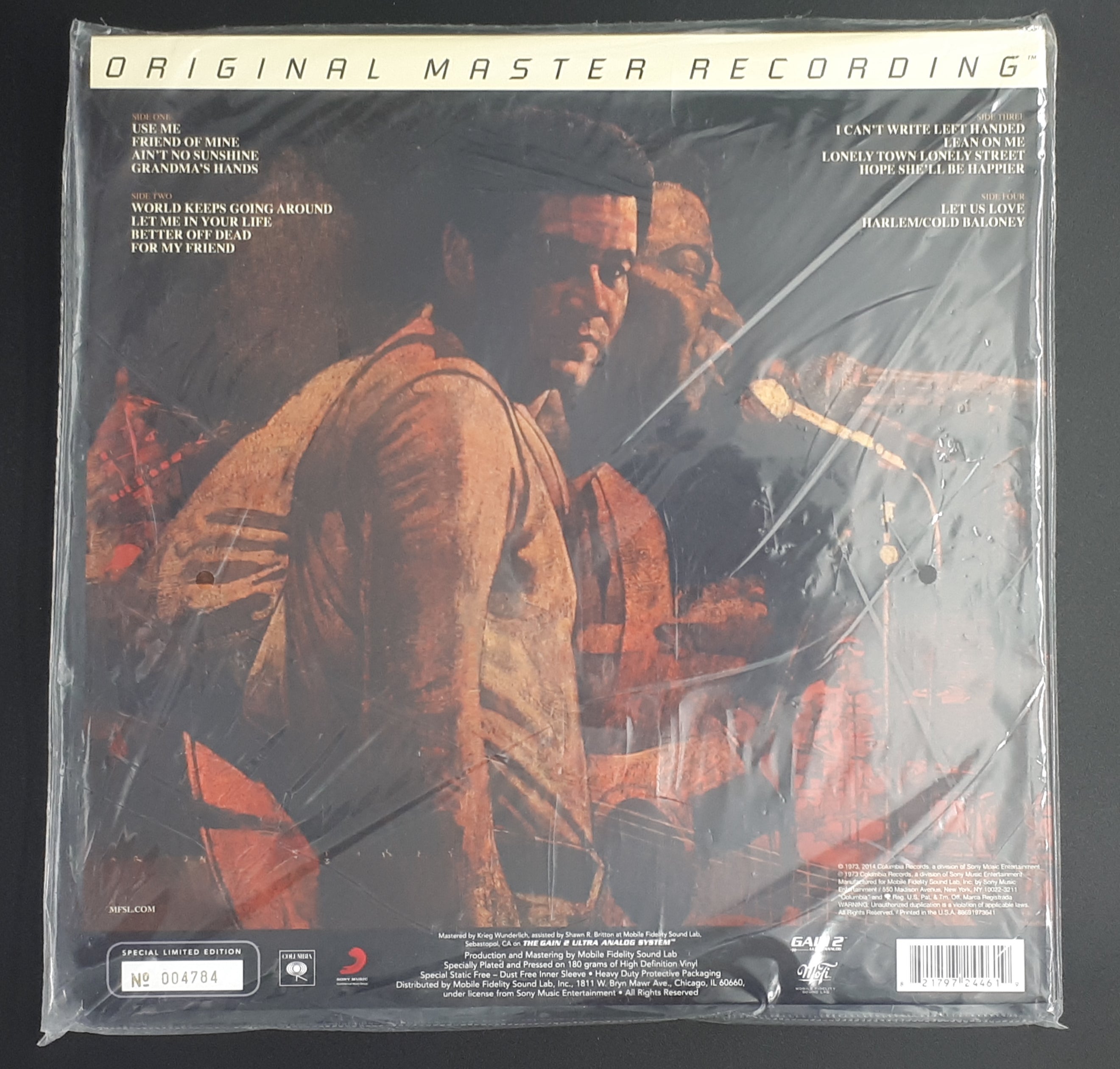 Bill Withers - Bill Withers Live At Carnegie Hall (Mobile Fidelity) (Sealed)