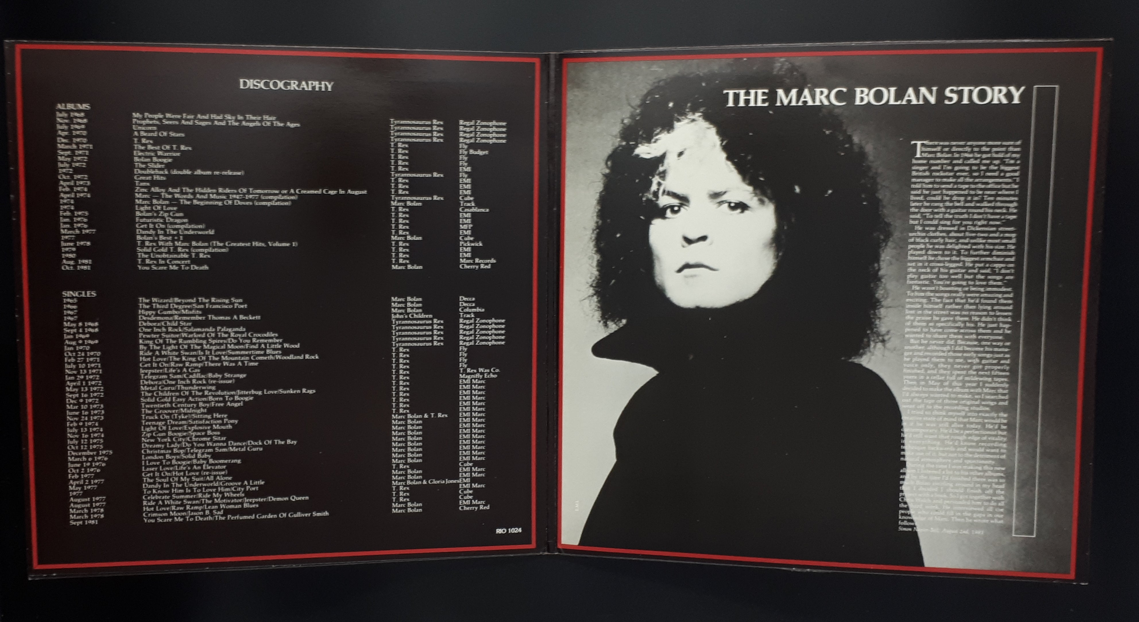 Marc Bolan - You Scare Me To Death