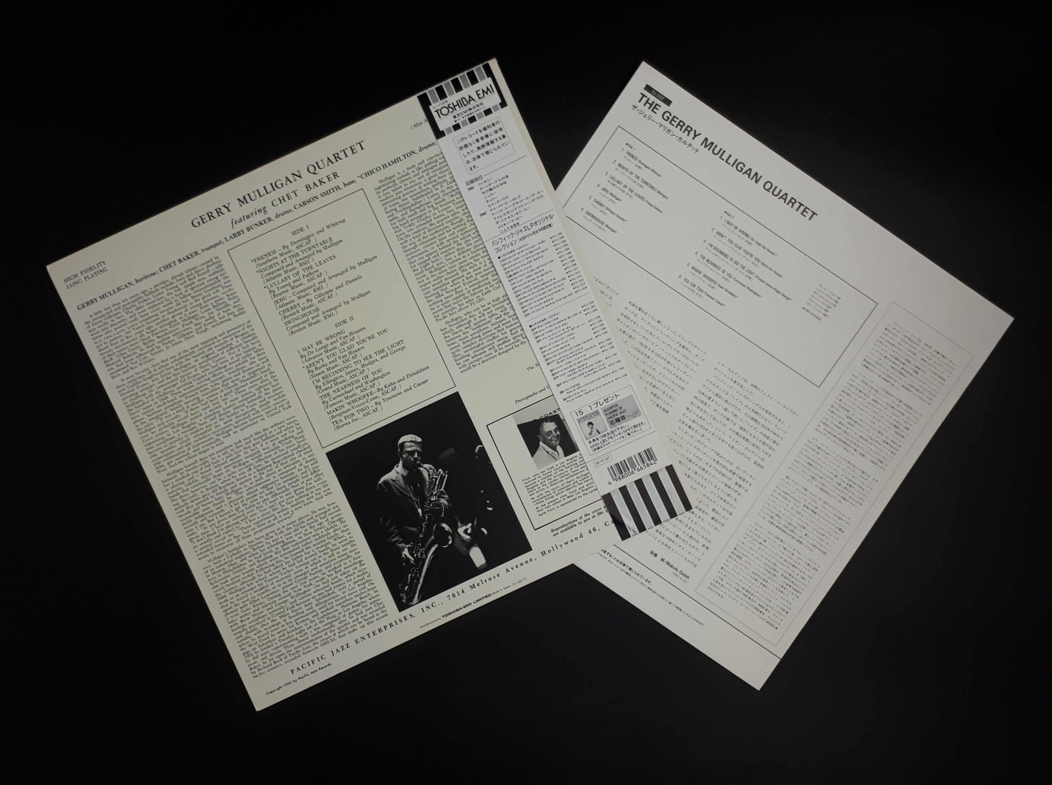 Gerry Mulligan Quartet Featuring Chet Baker - Gerry Mulligan Quartet