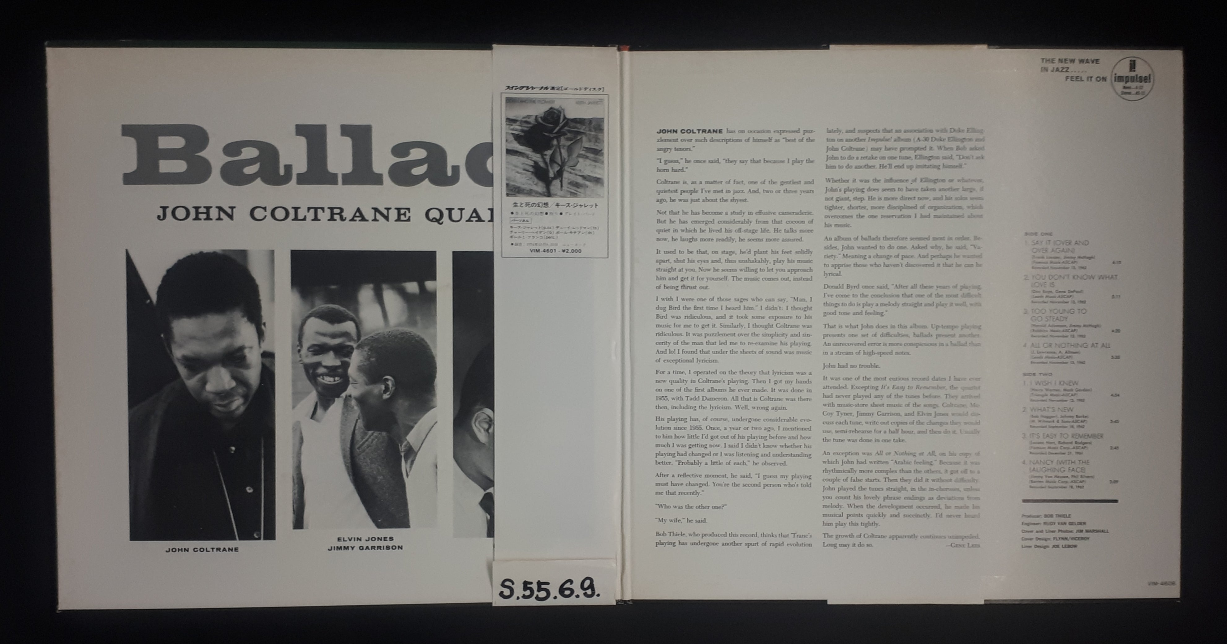 The John Coltrane Quartet With McCoy Tyner, Jimmy Garrison & Elvin Jones - Ballads
