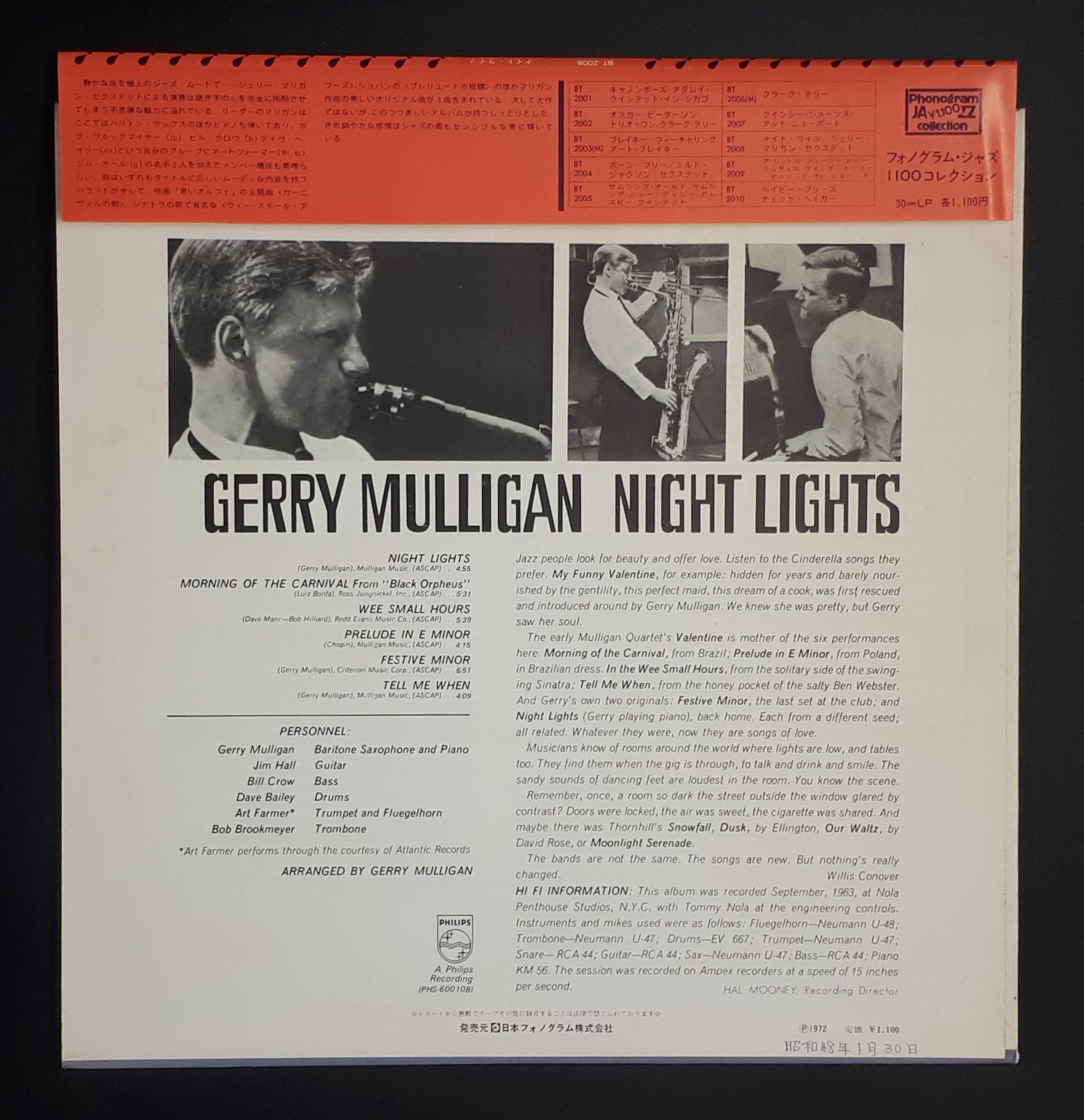 Gerry Mulligan - Night Lights