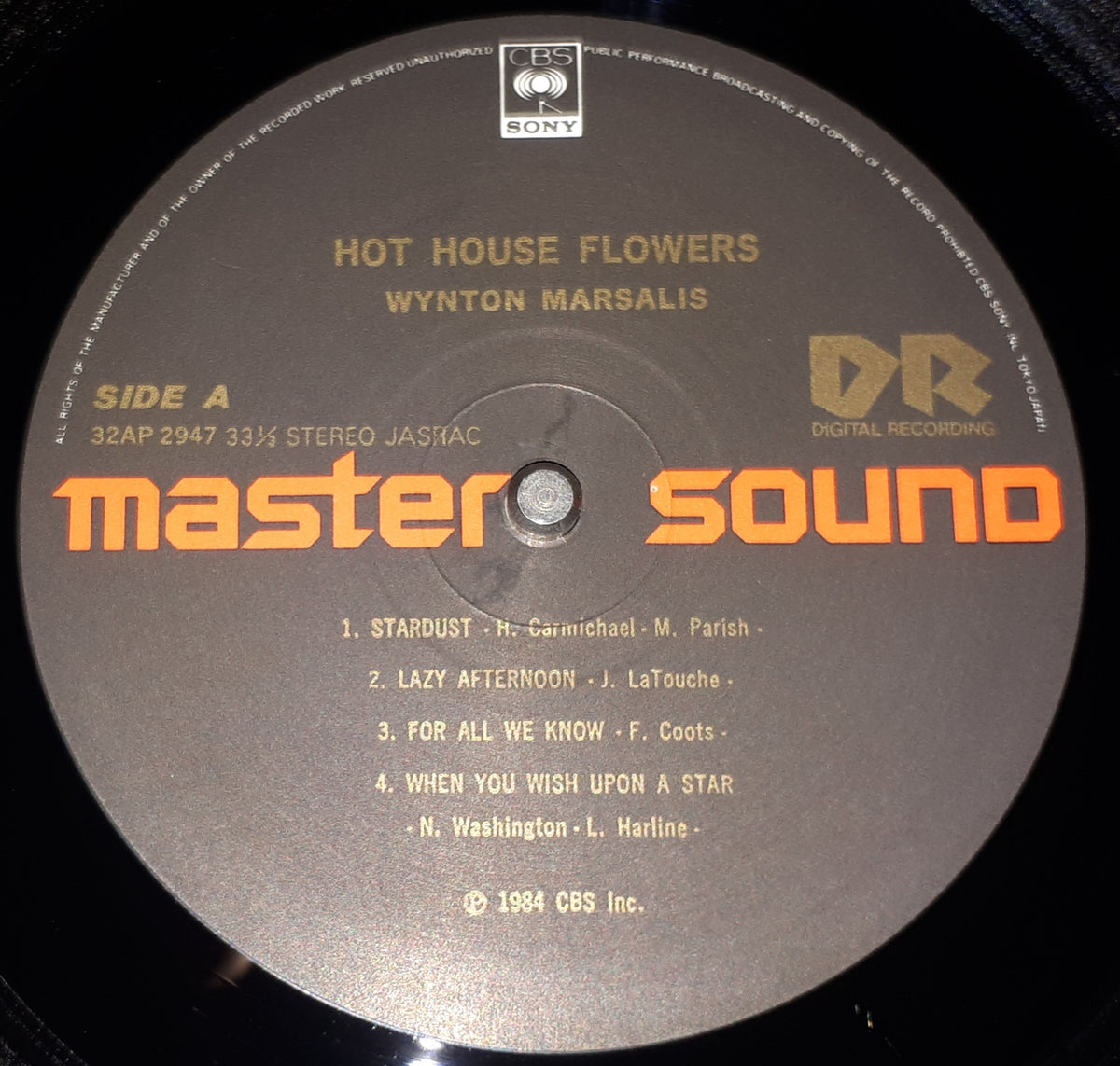 Wynton Marsalis - Hot House Flowers (Mastersound)