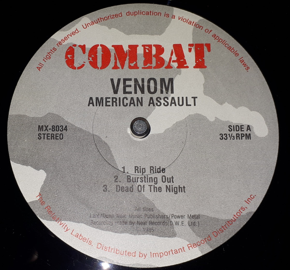 Venom - American Assault