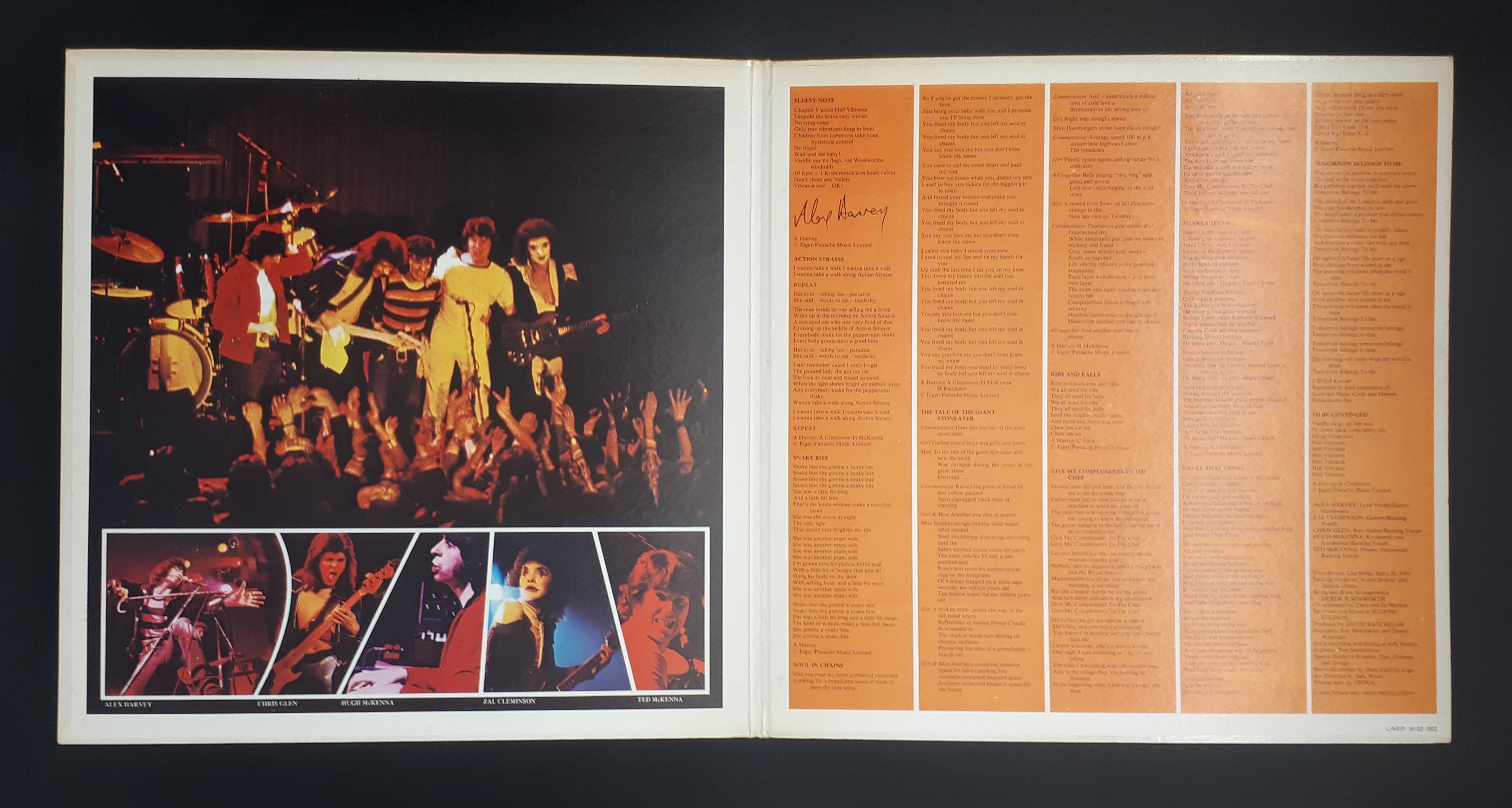The Sensational Alex Harvey Ban - Tomorrow Belongs To Me