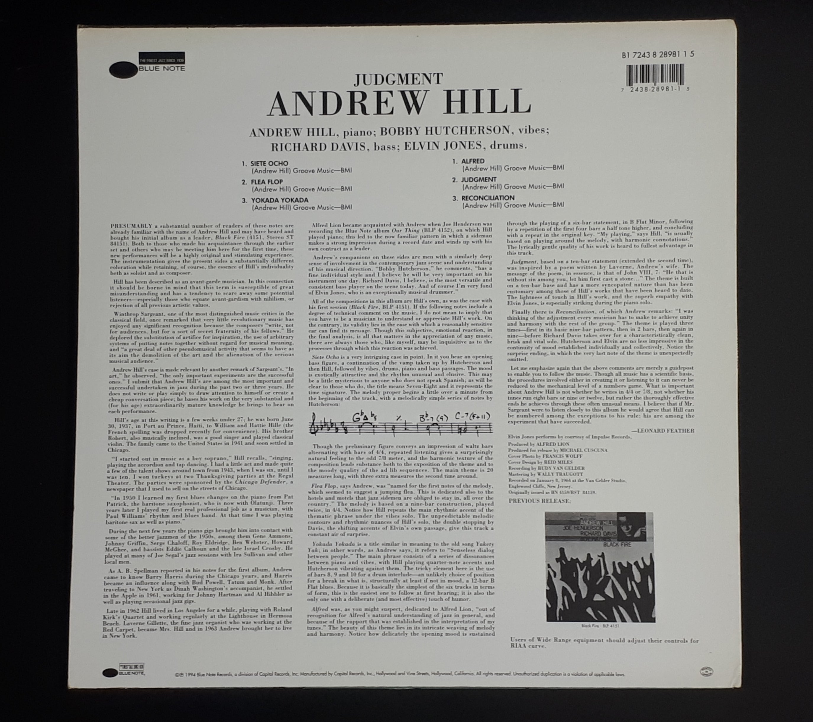 Andrew Hill - Judgment!