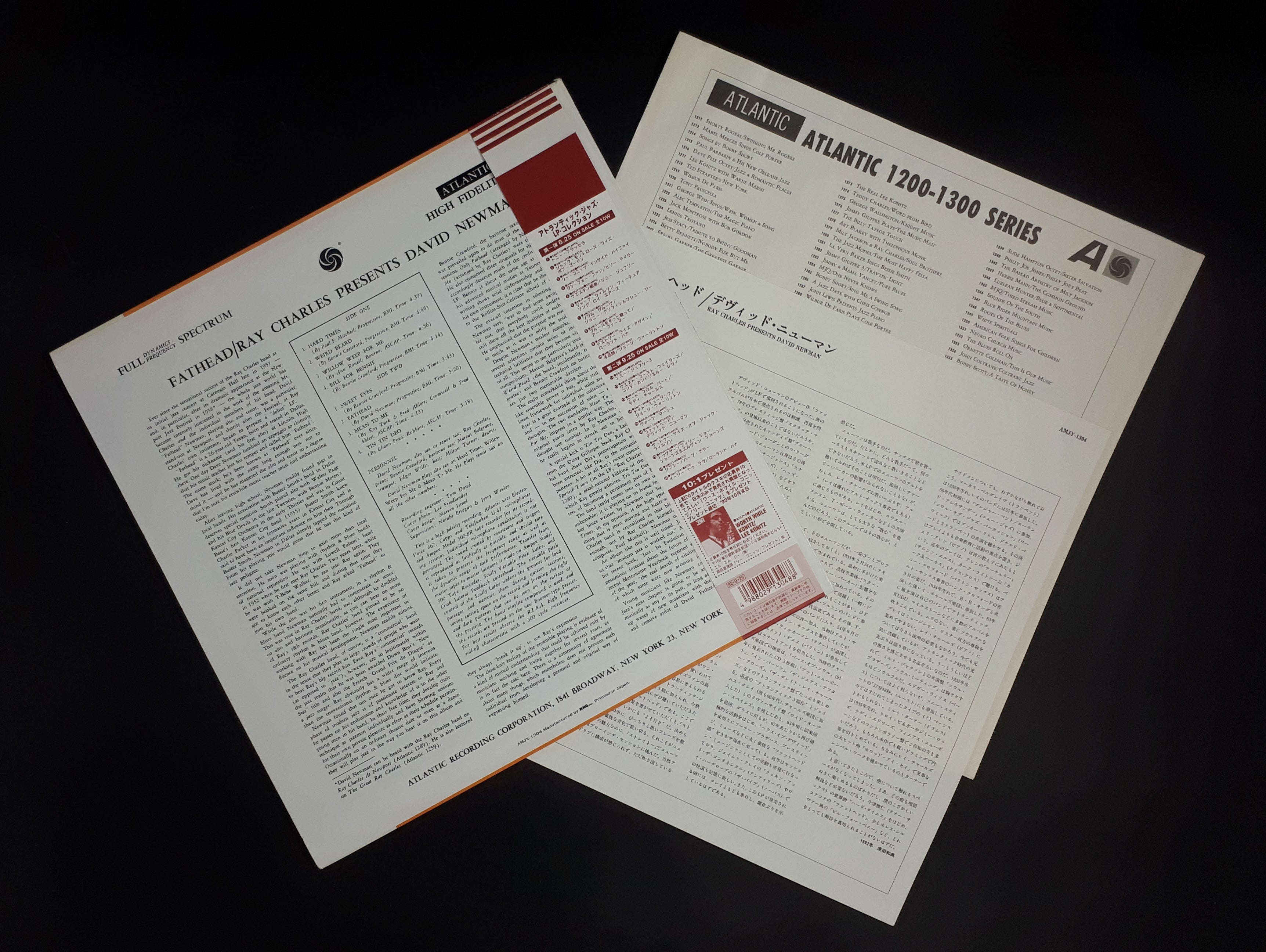 Ray Charles Presents David "Fathead" Newman - Fathead