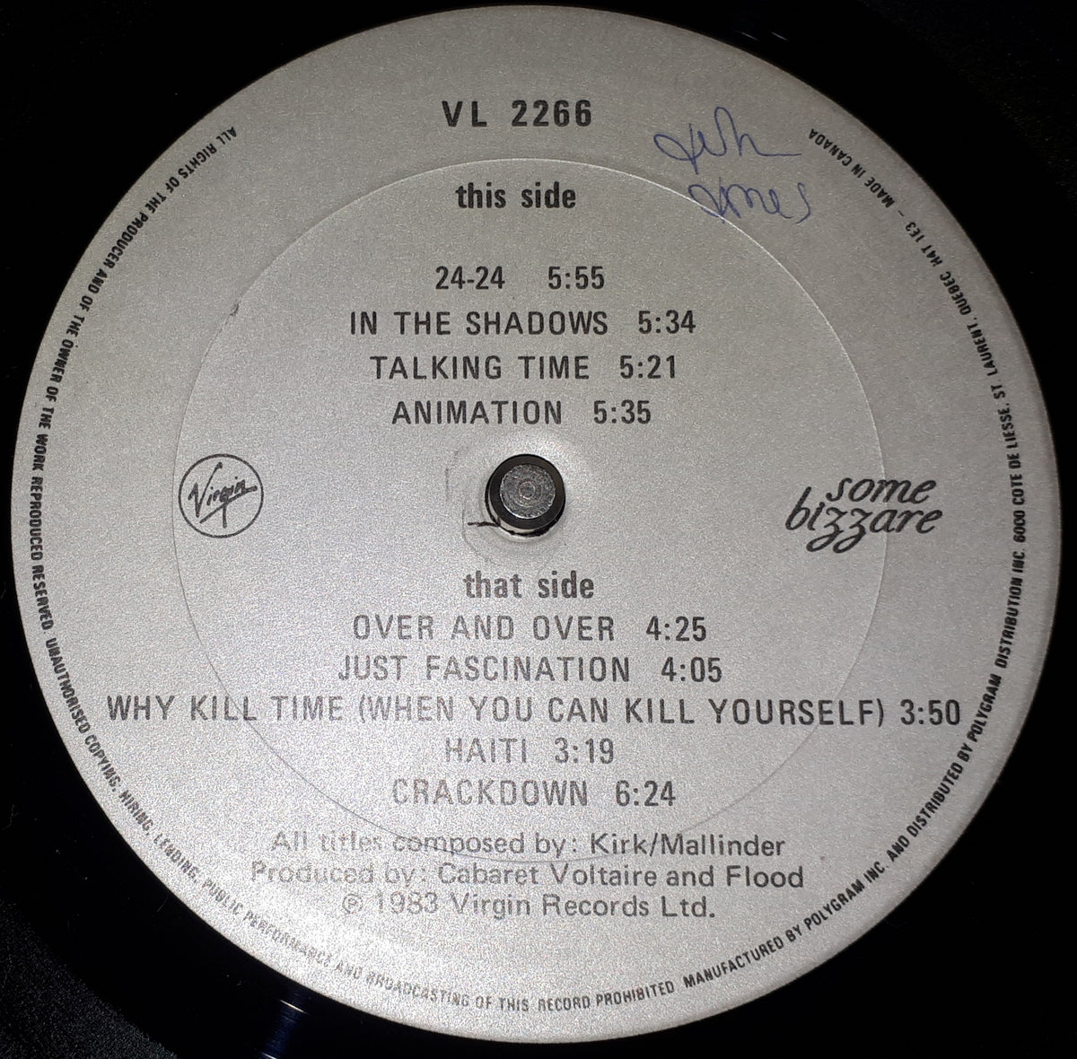 Cabaret Voltaire - The Crackdown