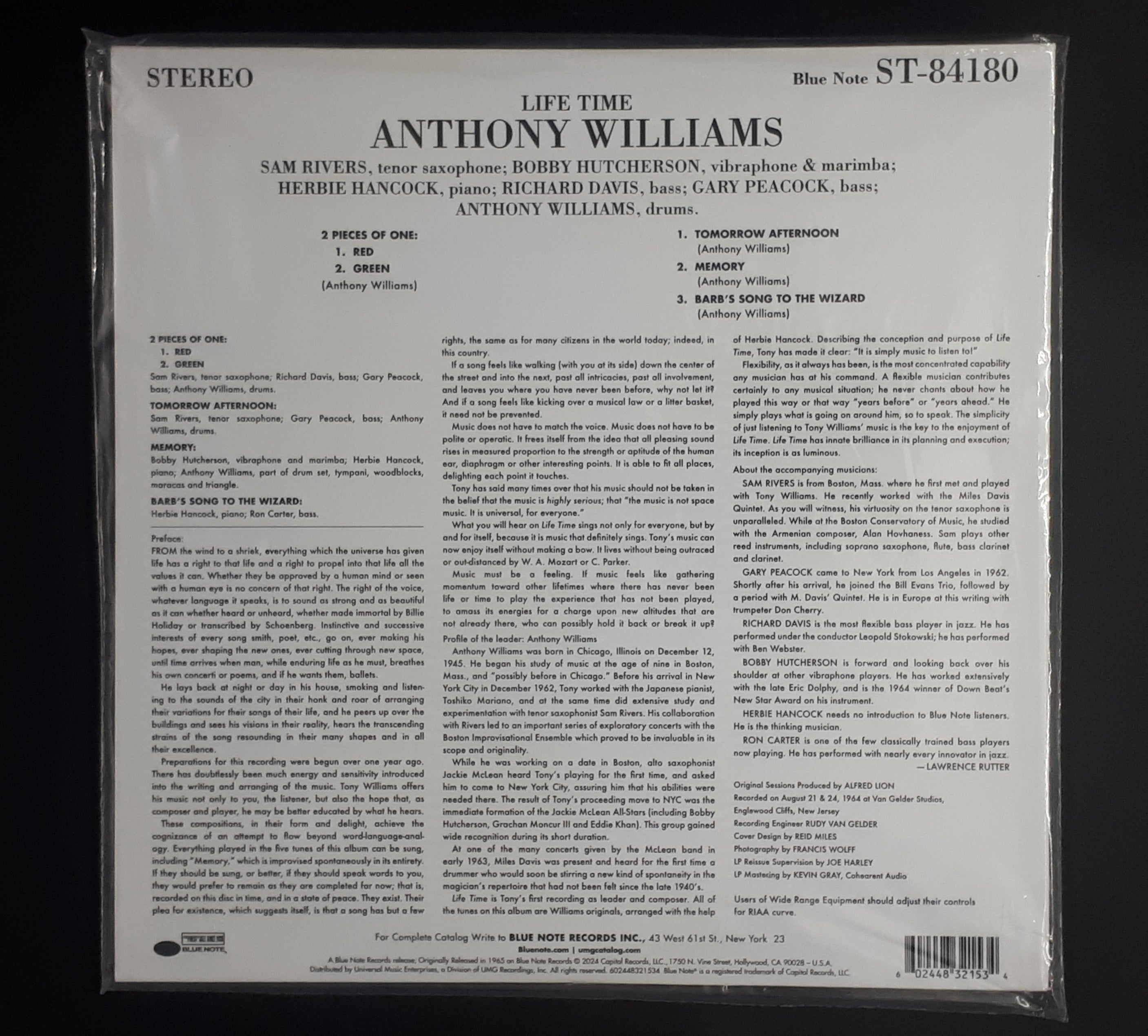 Anthony Williams - Life Time