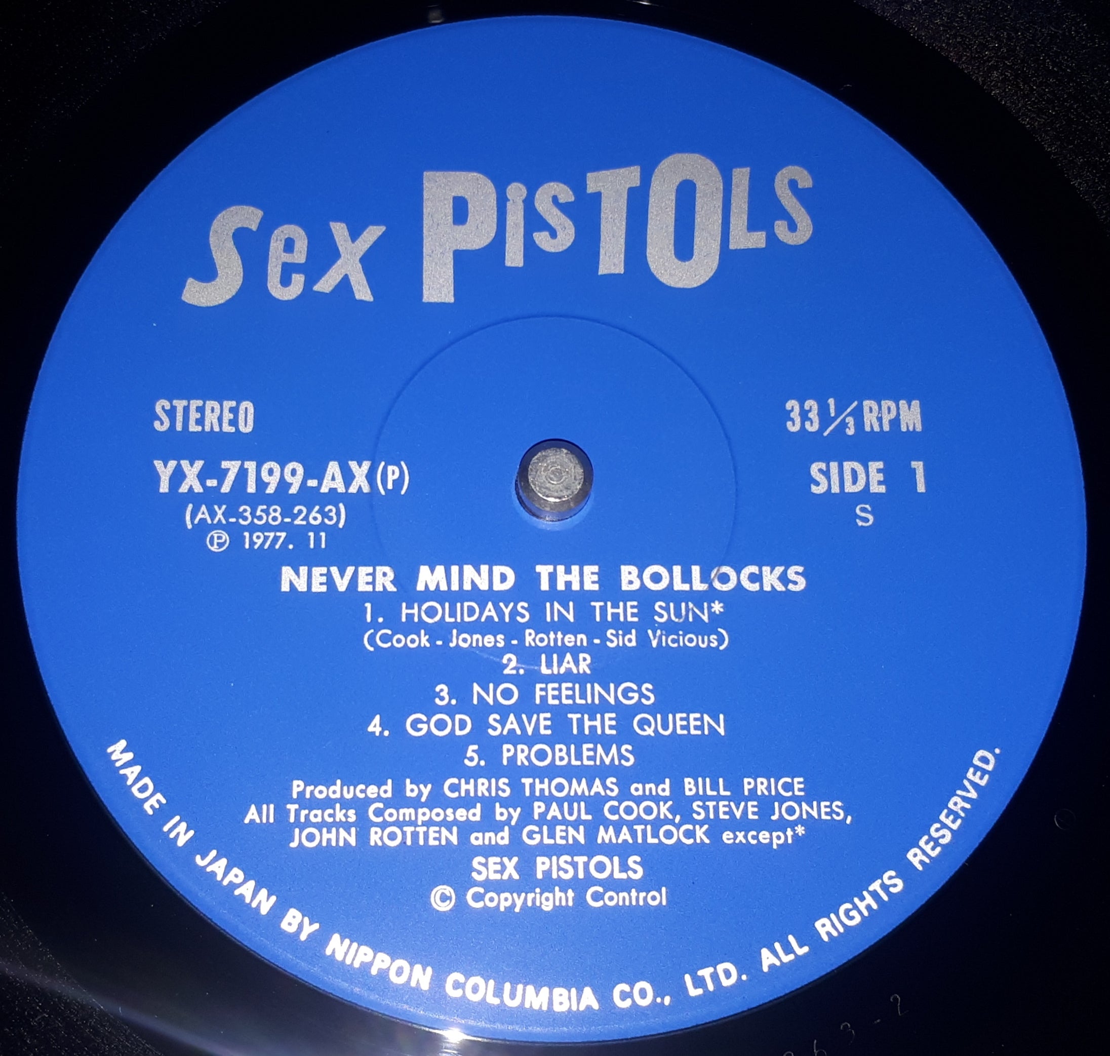 Sex Pistols - Never Mind The Bollocks Here's The Sex Pistols 勝手にしやがれ