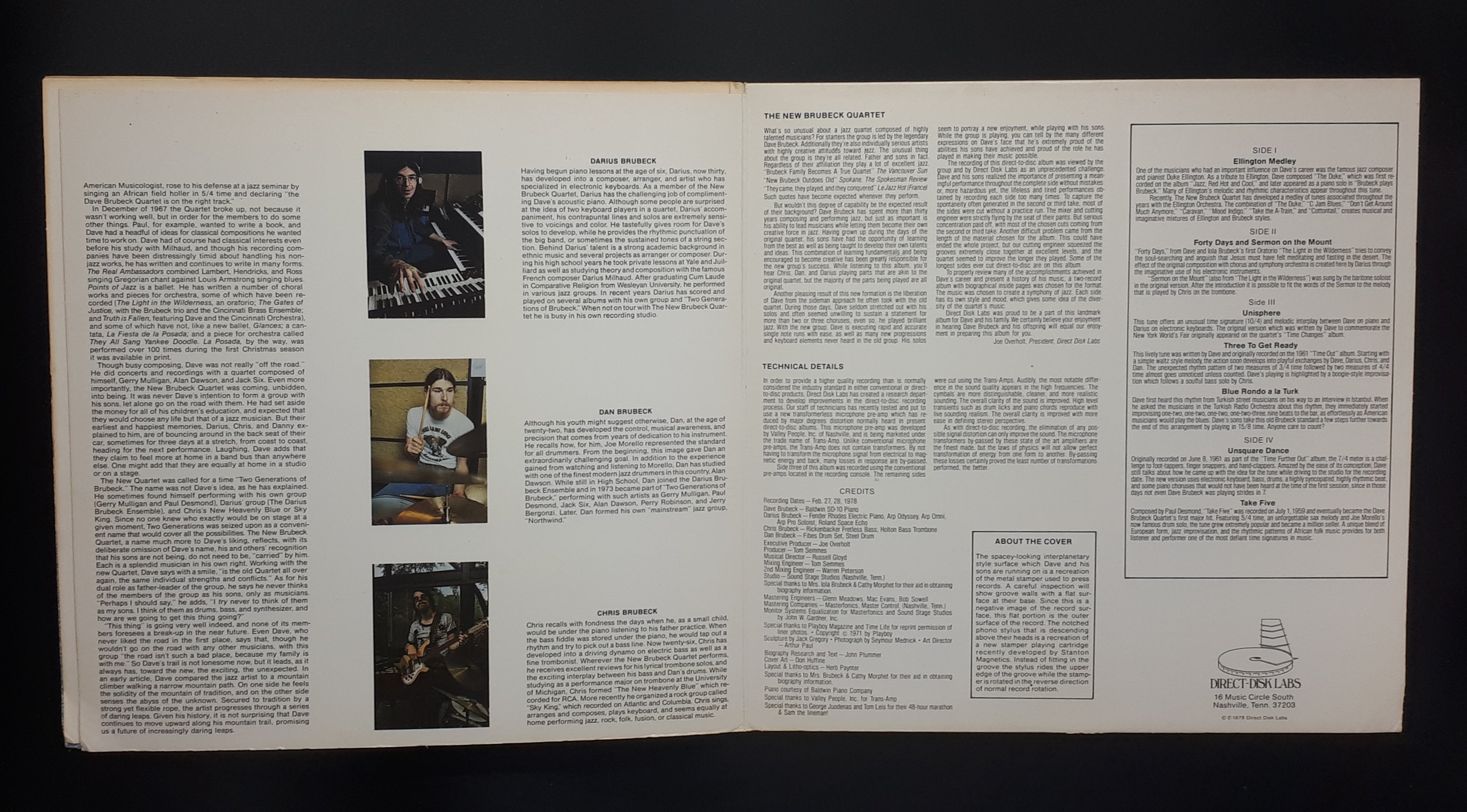 The New Brubeck Quartet - A Cut Above !