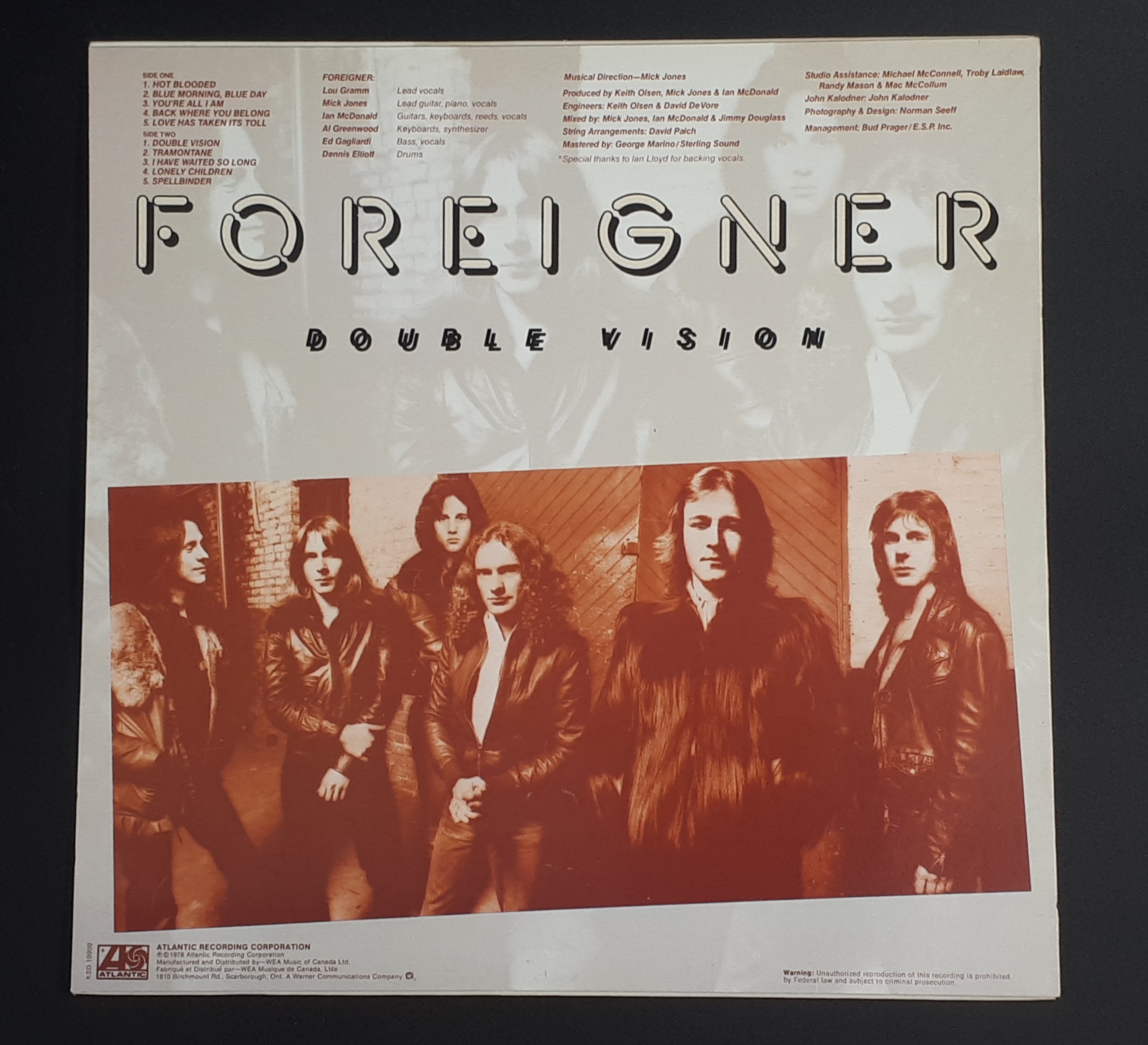 Foreigner - Double Vision