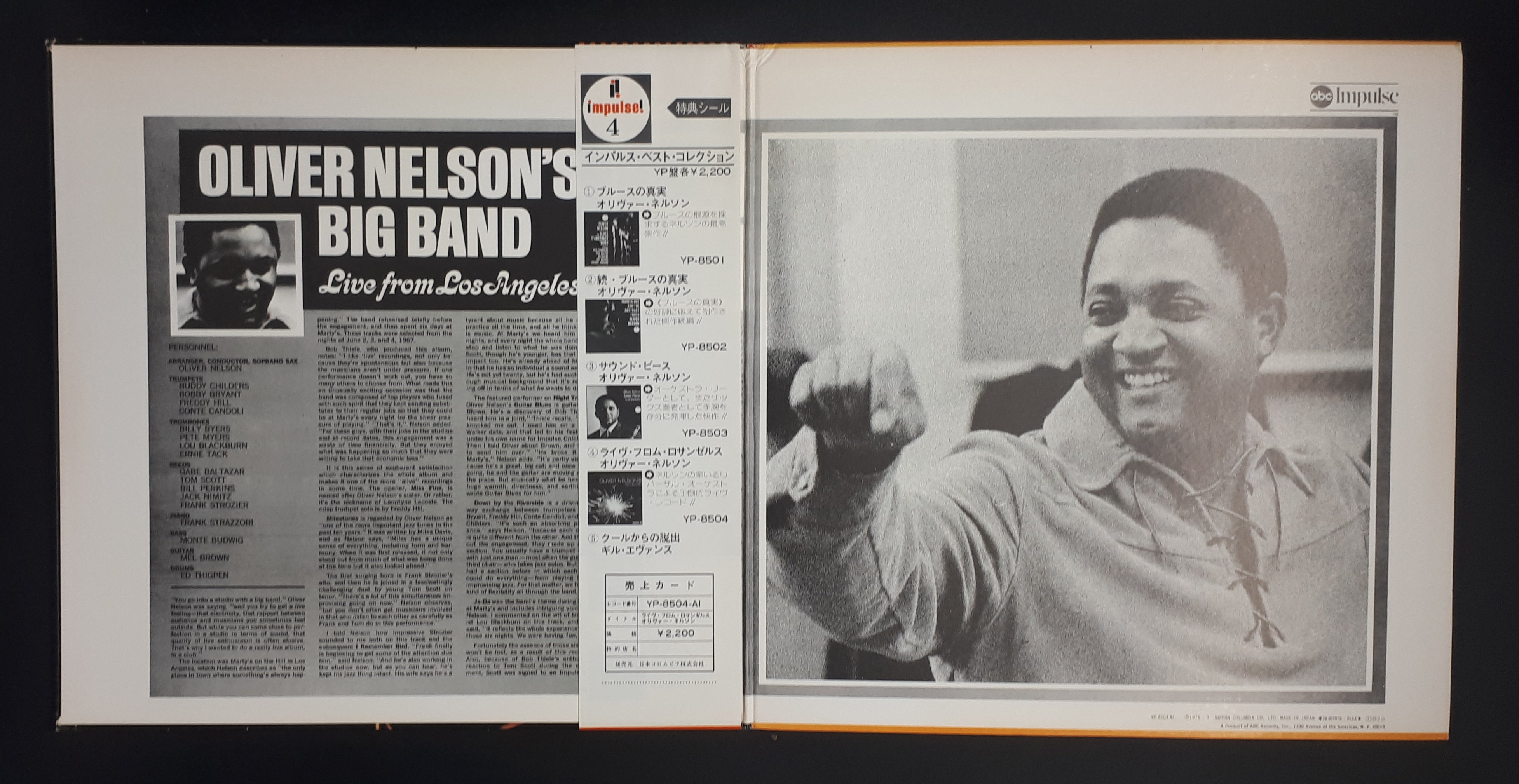 Oliver Nelson's Big Band -Live From Los Angeles