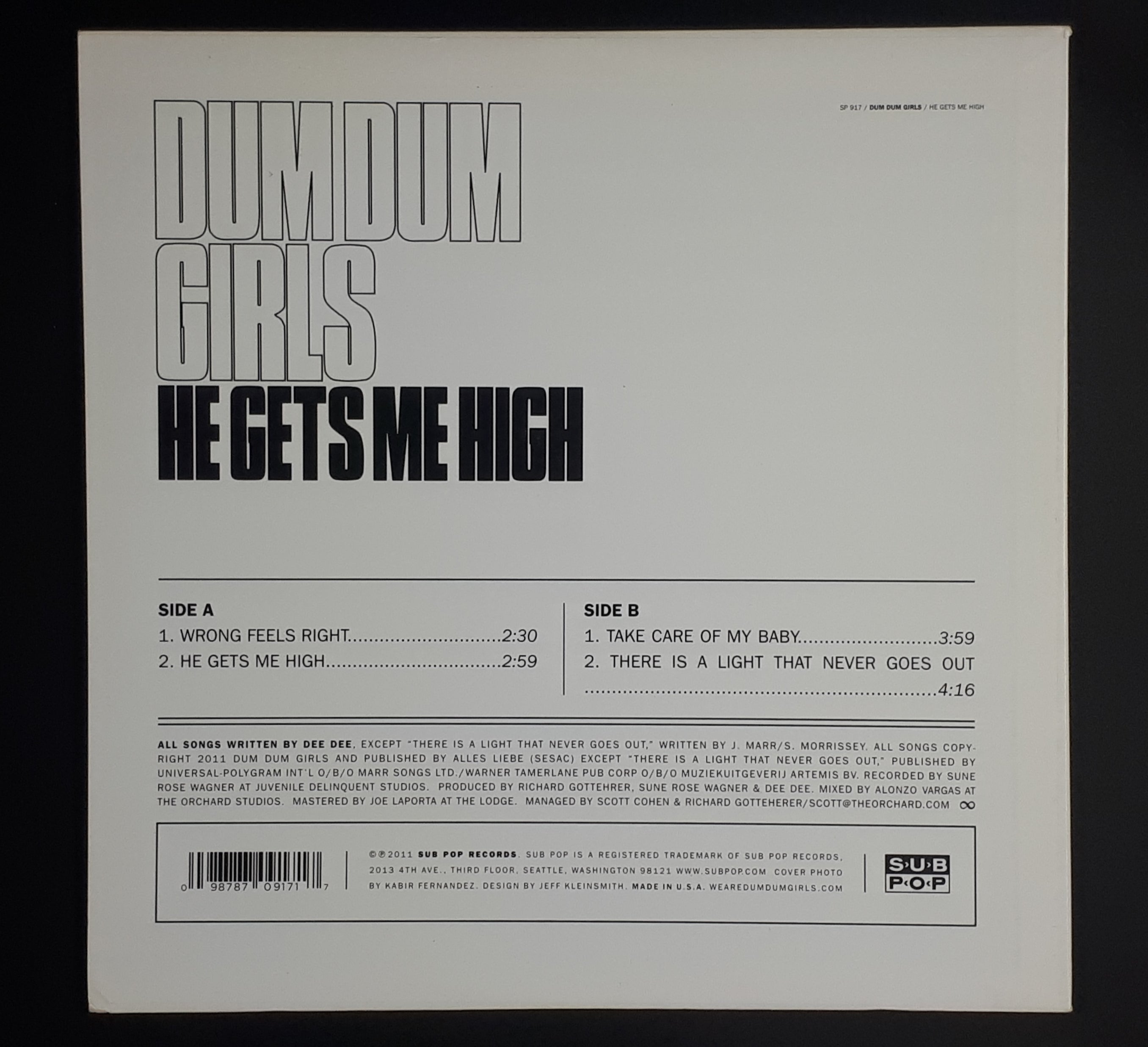 Dum Dum Girls - He Gets Me High