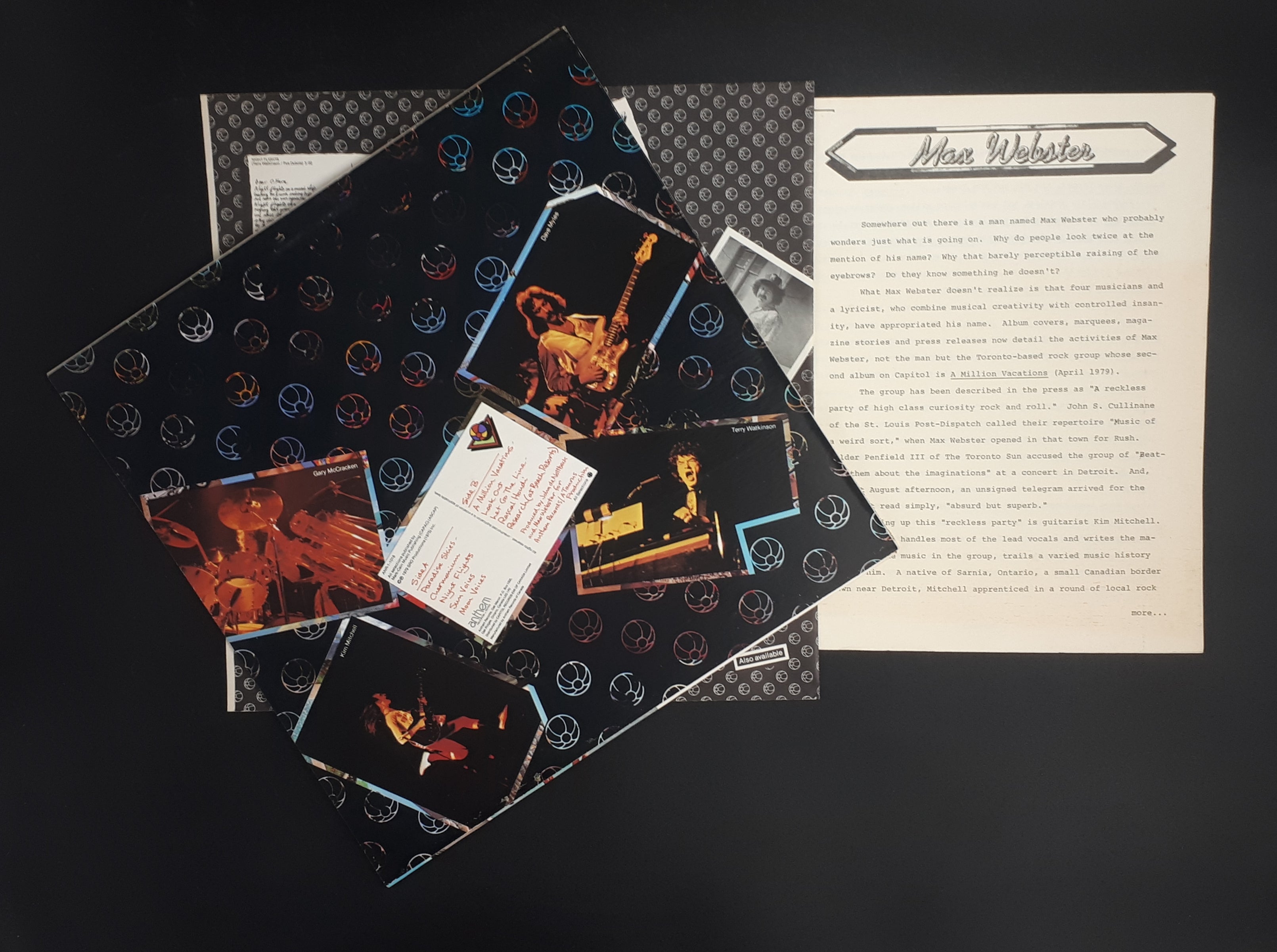 Max Webster - A Million Vacations