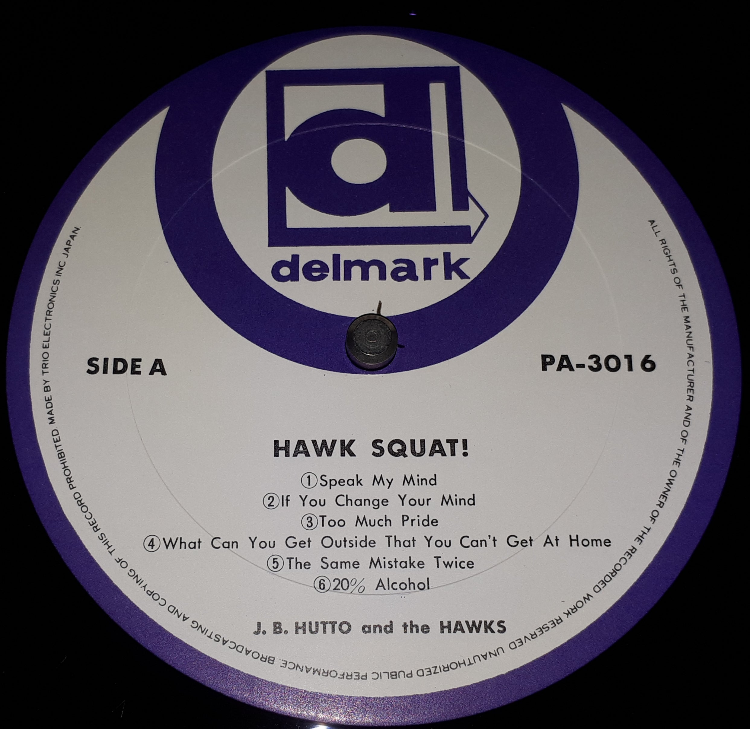 J.B. Hutto & The Hawks With Sunnyland Slim - Hawk Squat