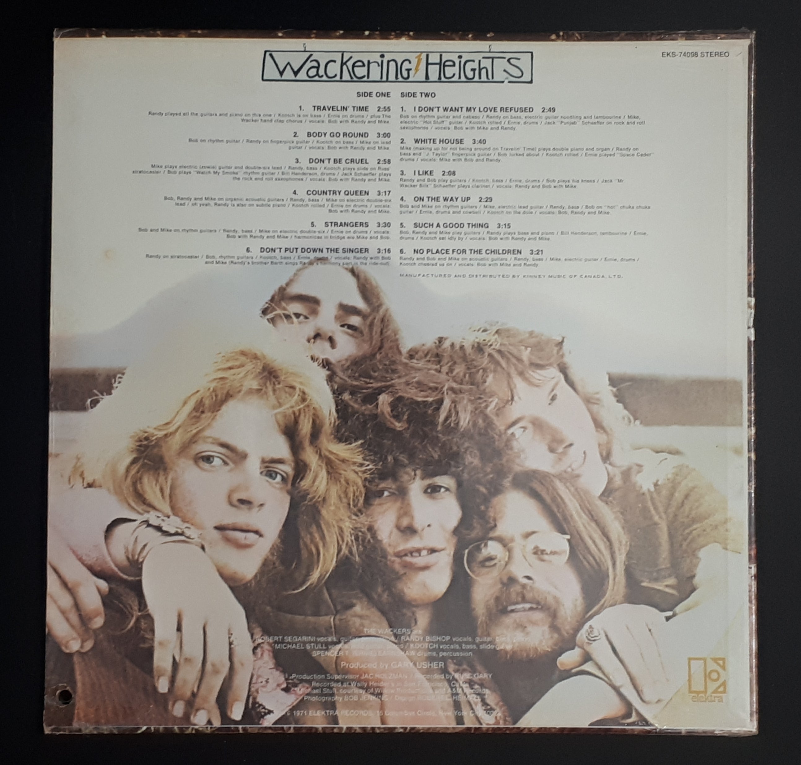 The Wackers - Wackering Heights (Sealed Vintage)
