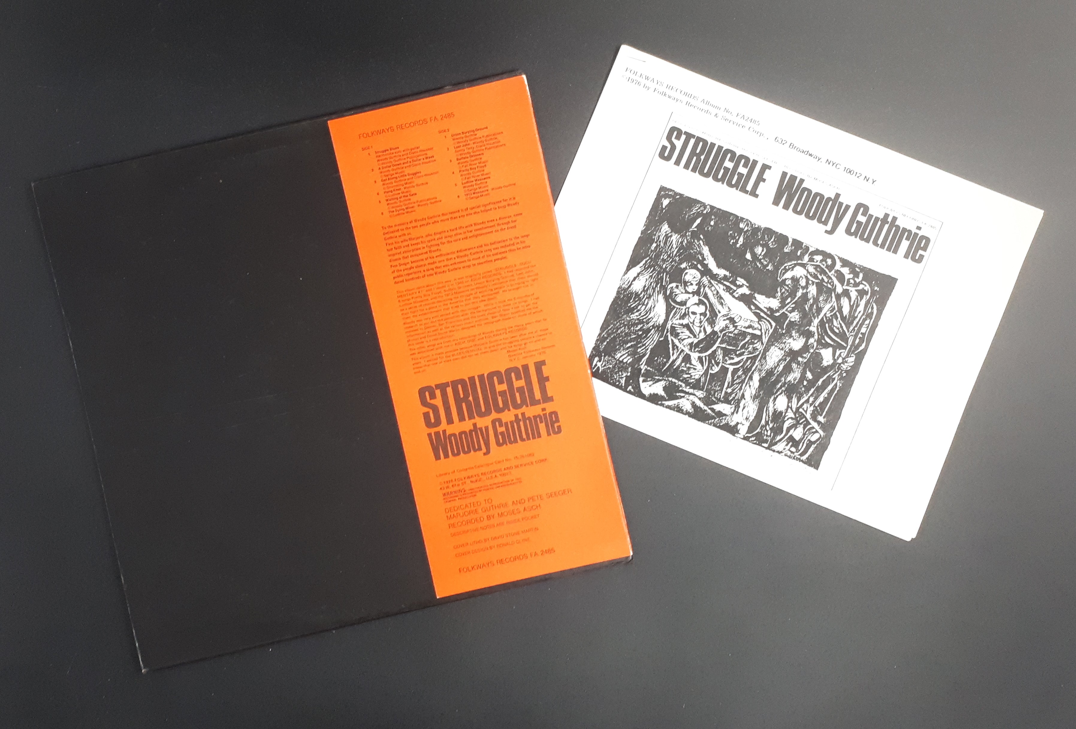 Woody Guthrie - Struggle