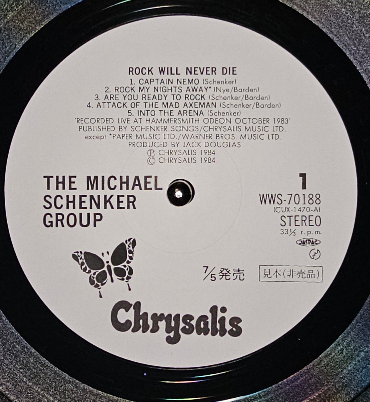 The Michael Schenker Group - Rock Will Never Die