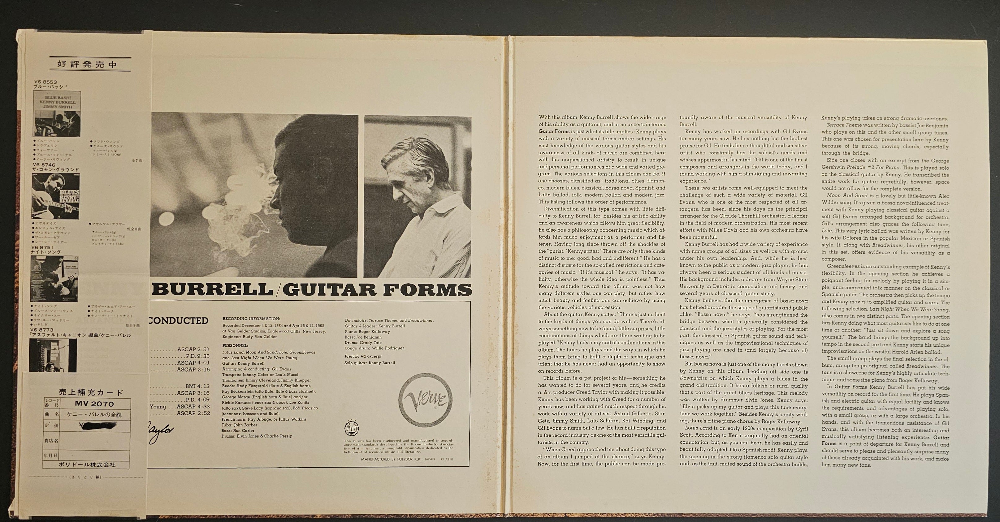 Kenny Burrell - Guitar Forms
