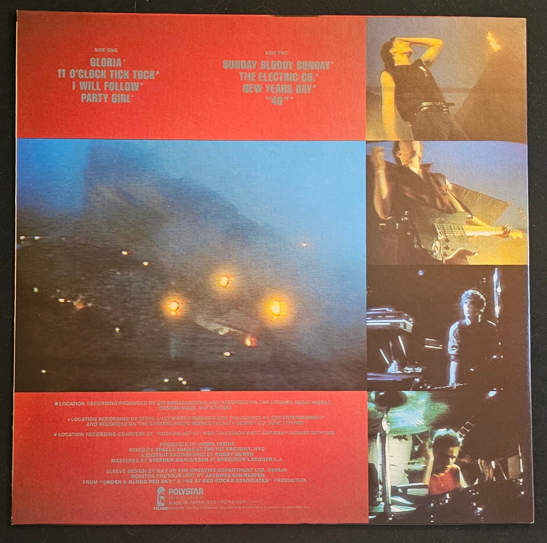 U2 - Live "Under A Blood Red Sky"