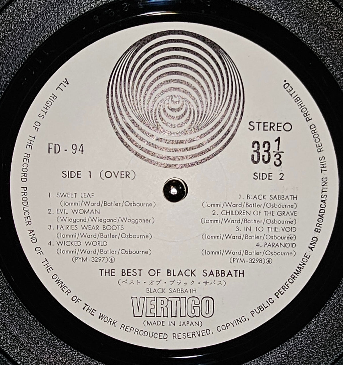 Black Sabbath - The Best Of Black Sabbath