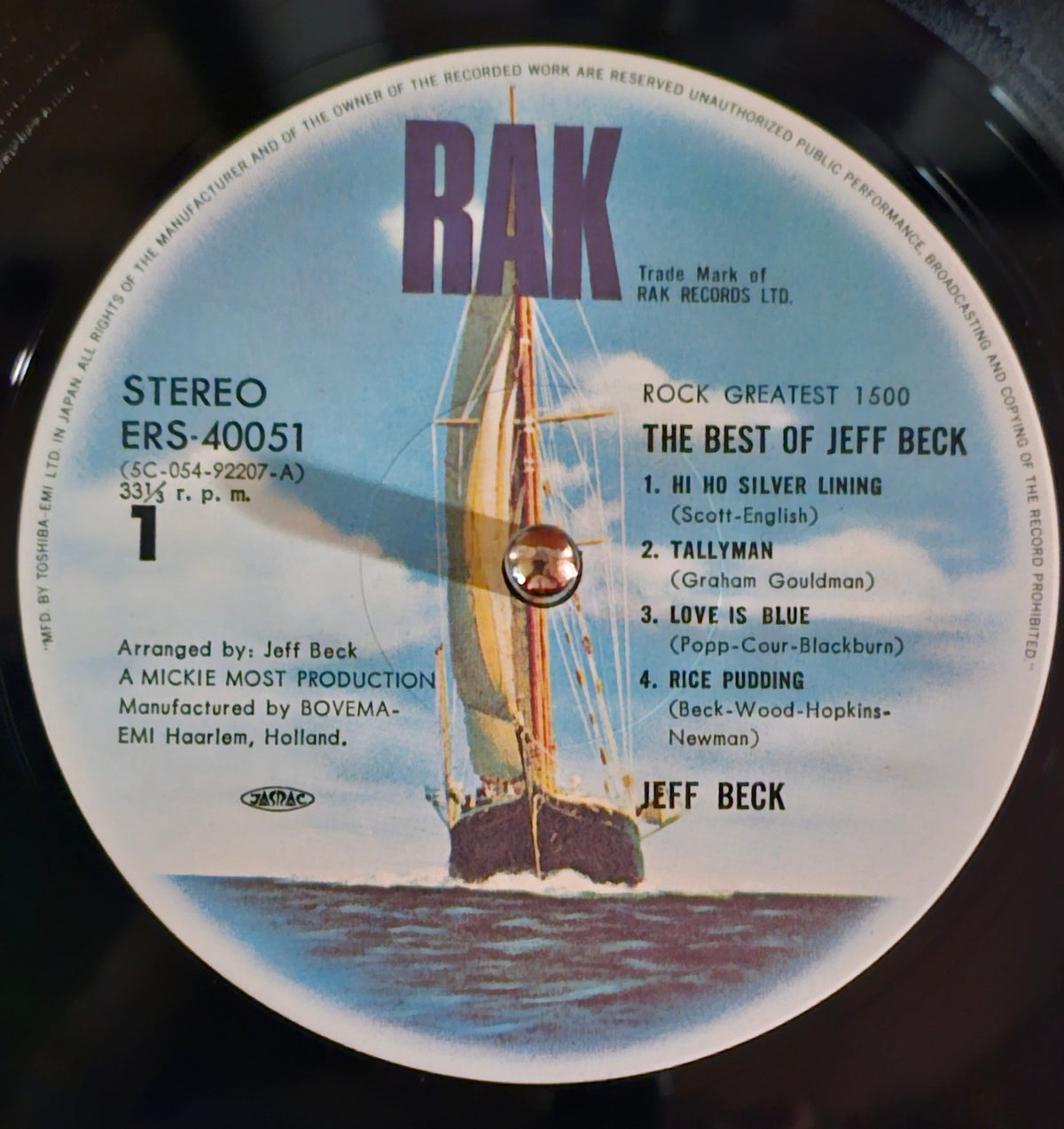 Jeff Beck - The Best Of Jeff Beck