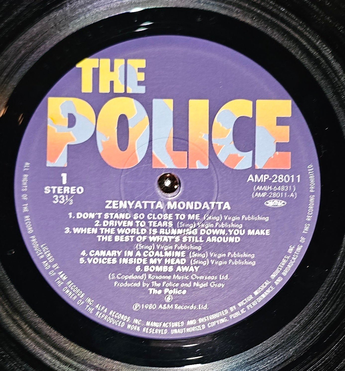 The Police - Zenyatta Mondatta