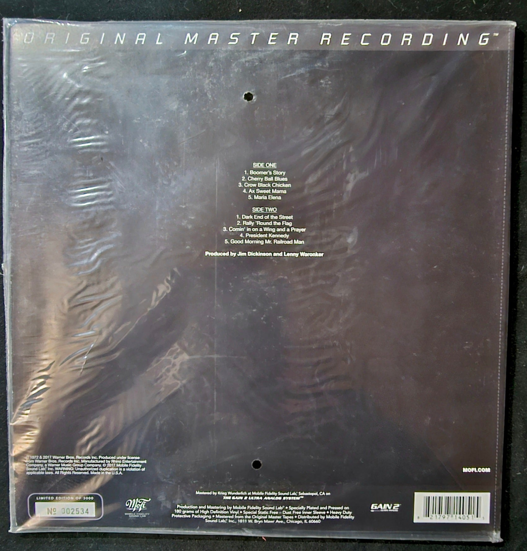 Ry Cooder - Boomer's Story (MoFi) (Sealed)