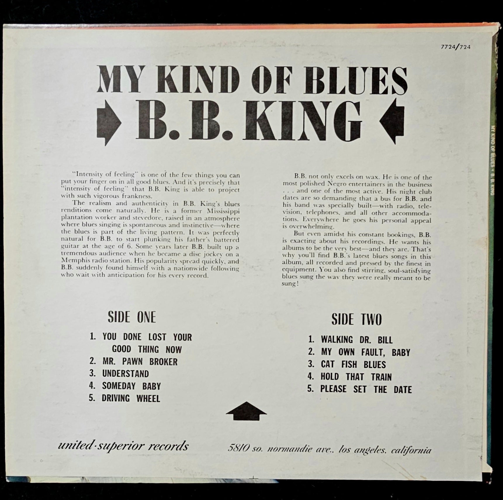 B.B. King - My Kind Of Blues
