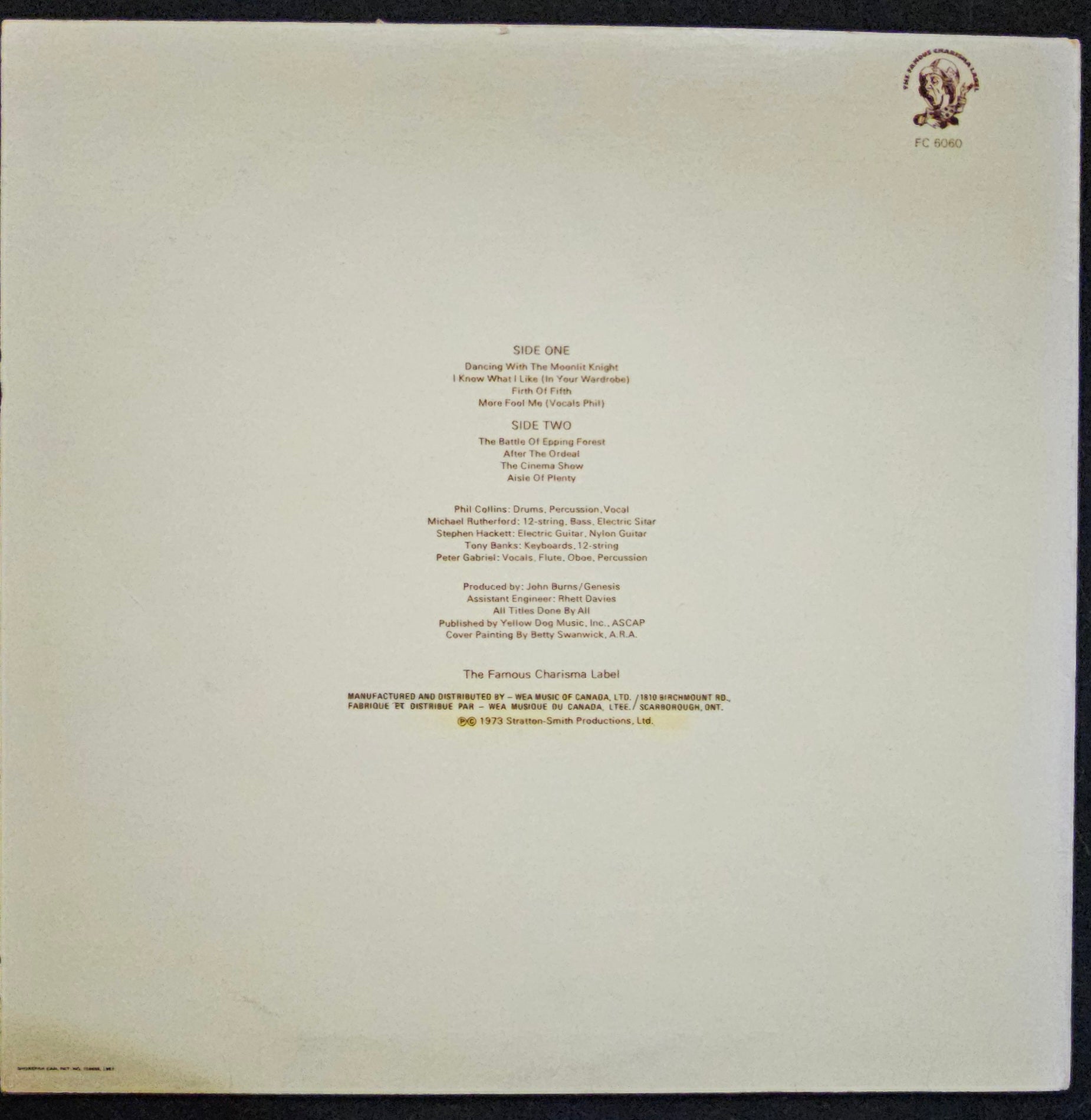 Genesis - Selling England By The Pound