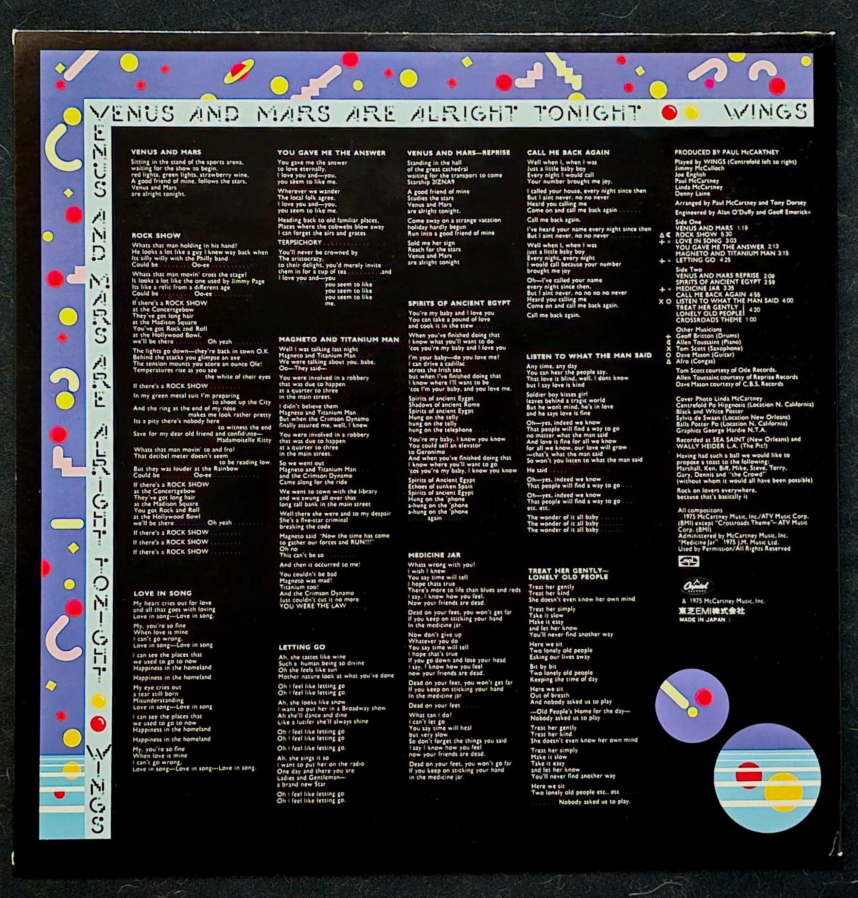 Wings - Venus And Mars