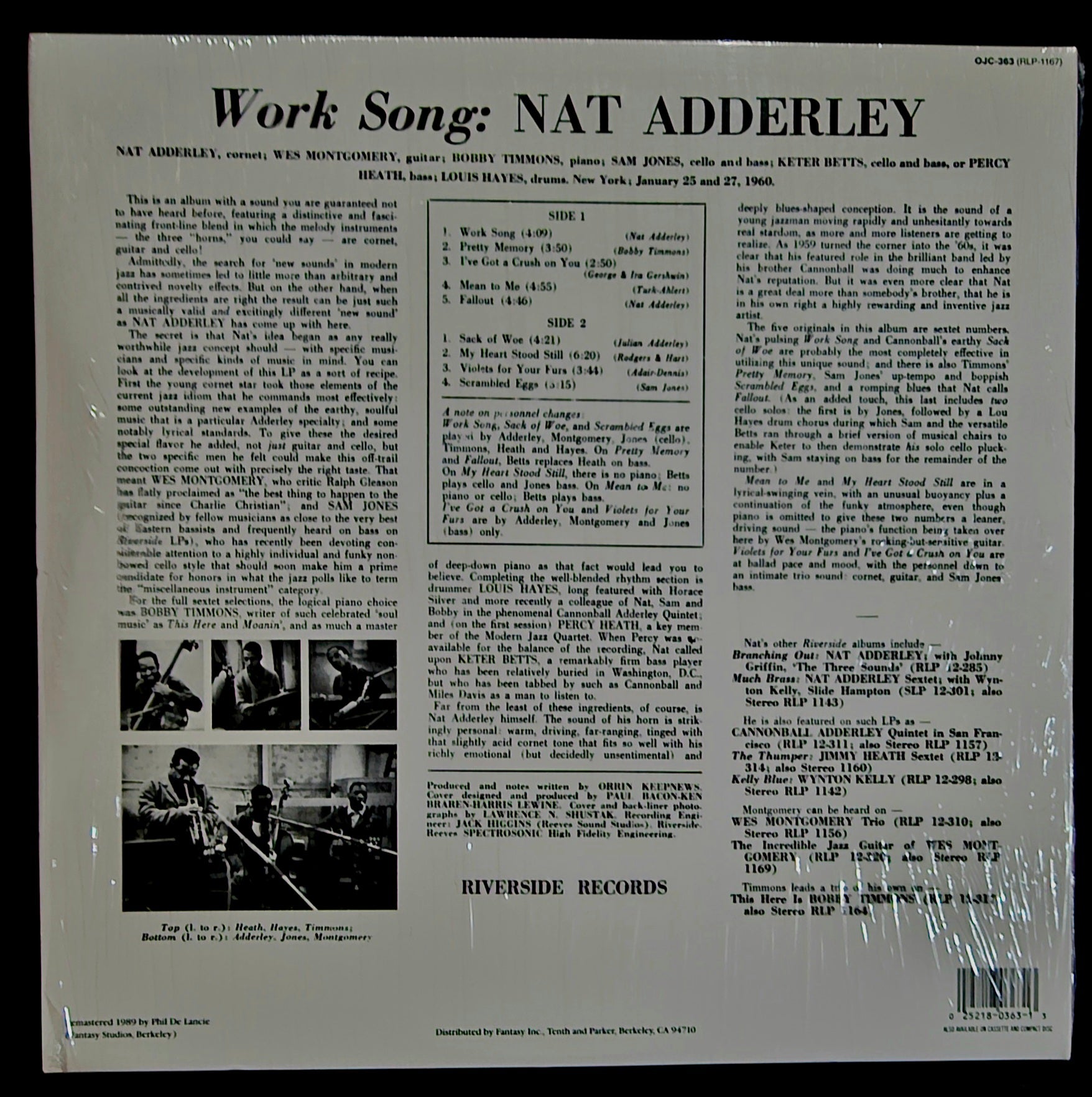 Nat Adderley - Work Song