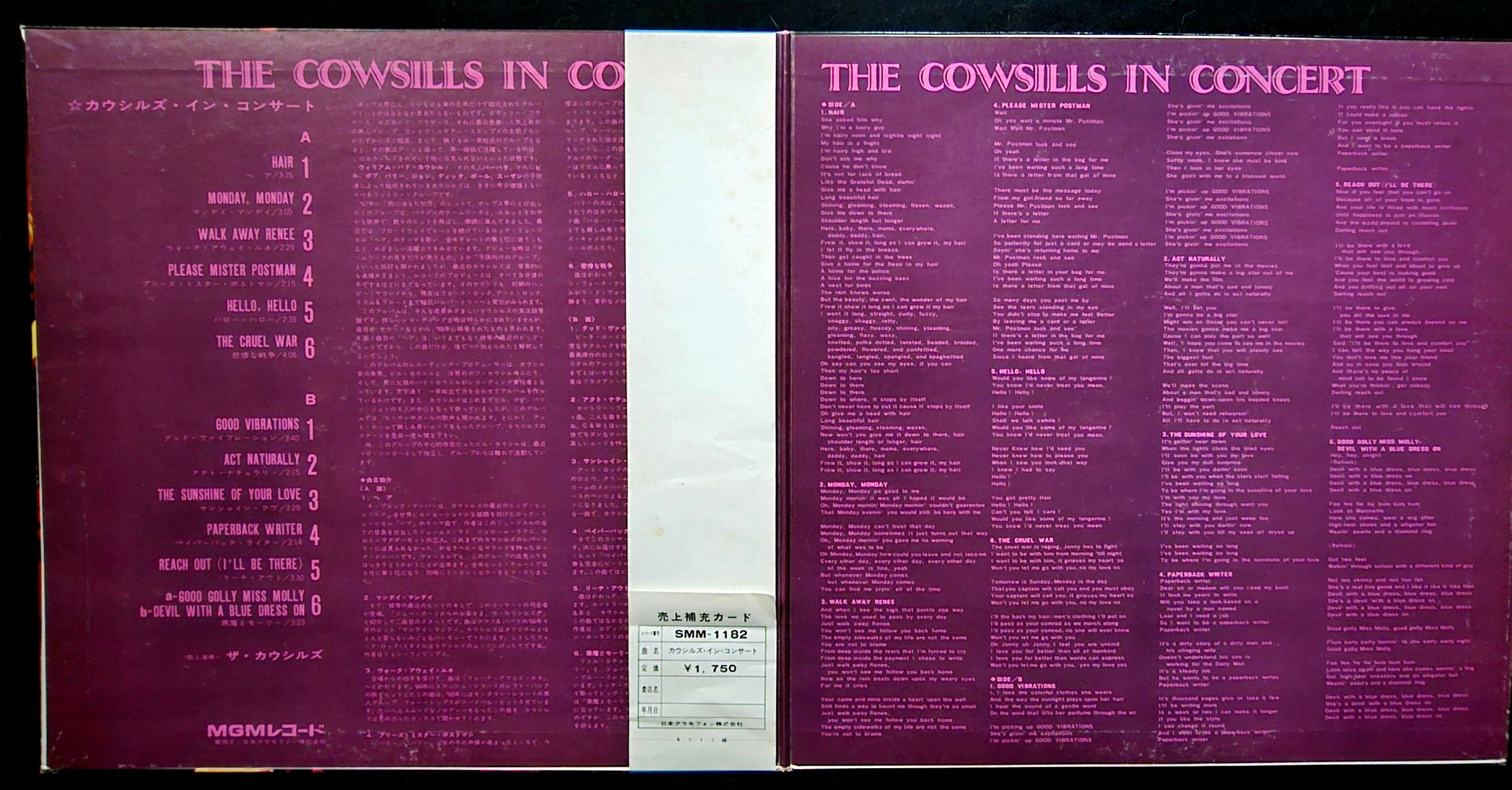 The Cowsills - In Concert