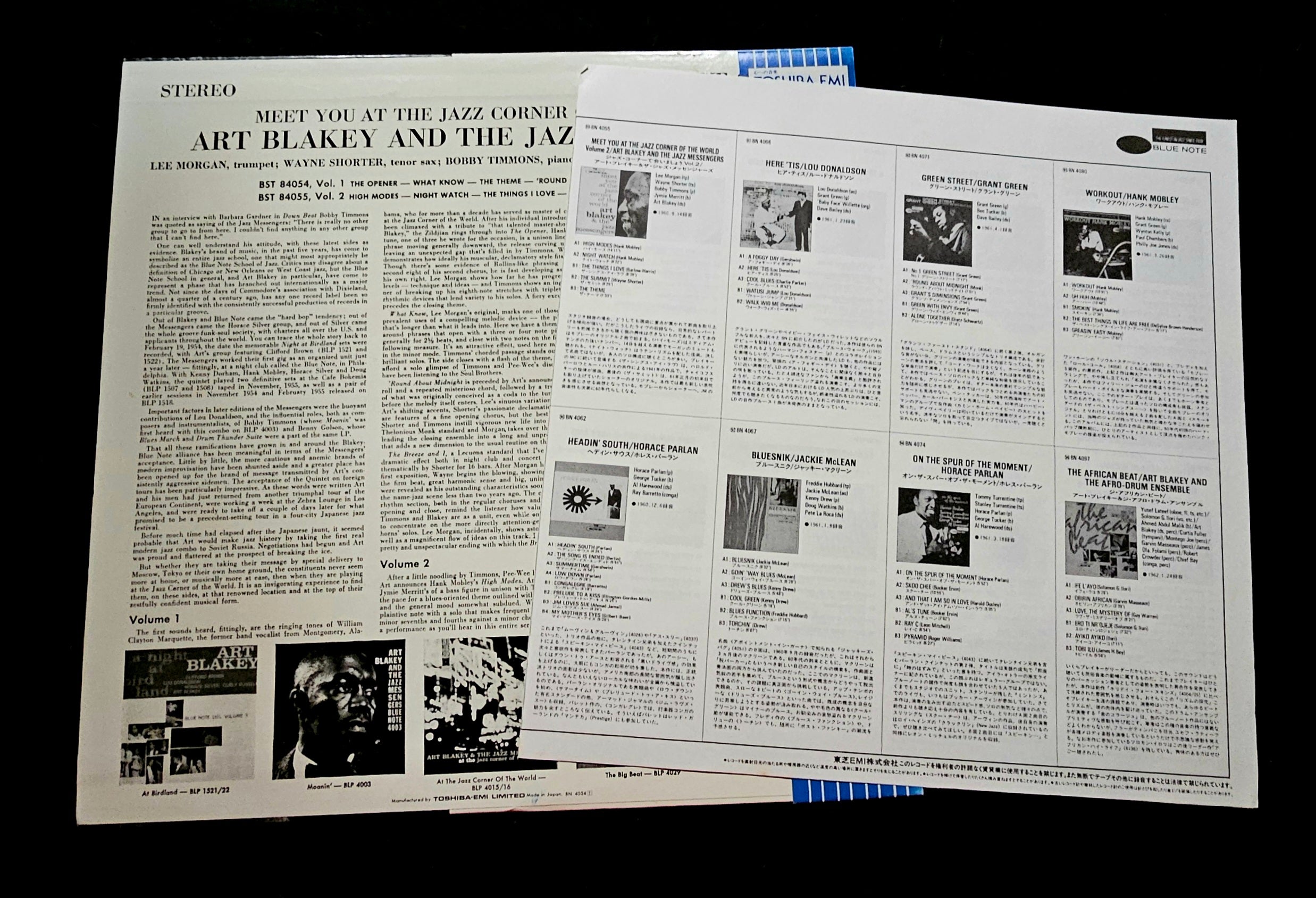 Art Blakey & The Jazz Messengers - Meet You At The Jazz Corner Of The World (Volume 1)