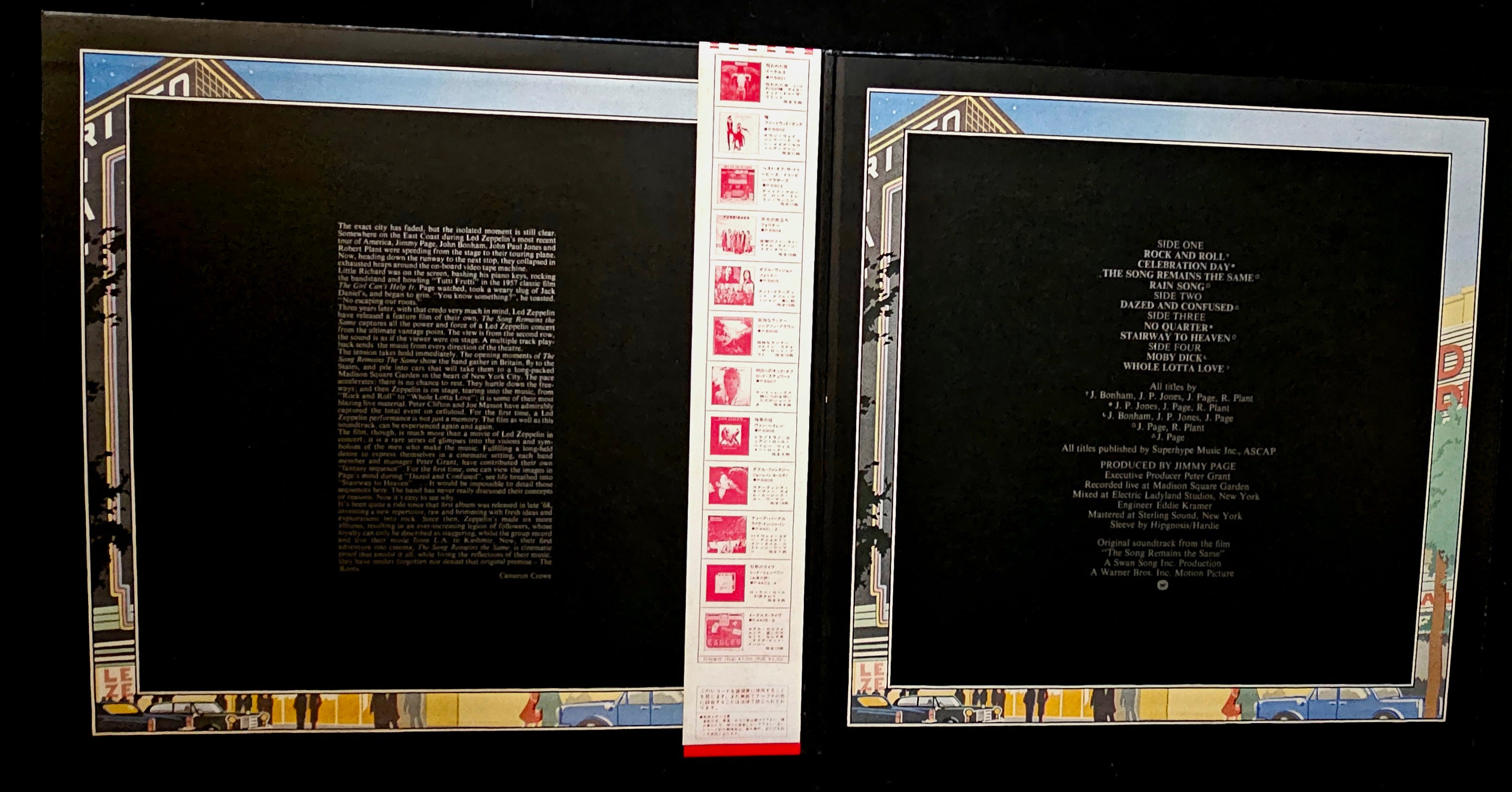 Led Zeppelin - The Soundtrack From The Film The Song Remains The Same