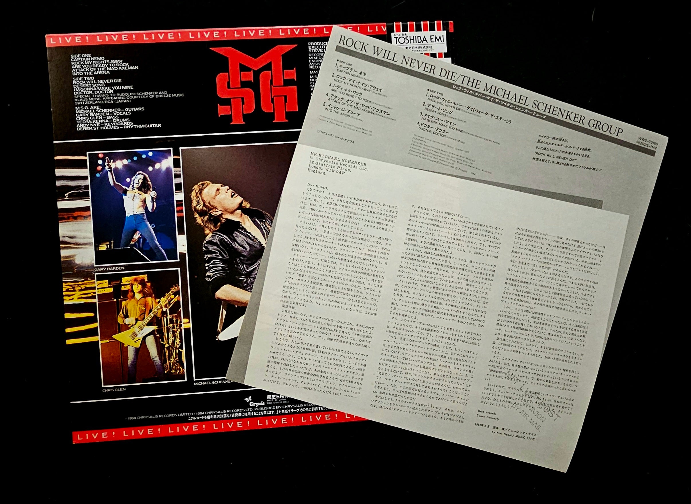 The Michael Schenker Group - Rock Will Never Die