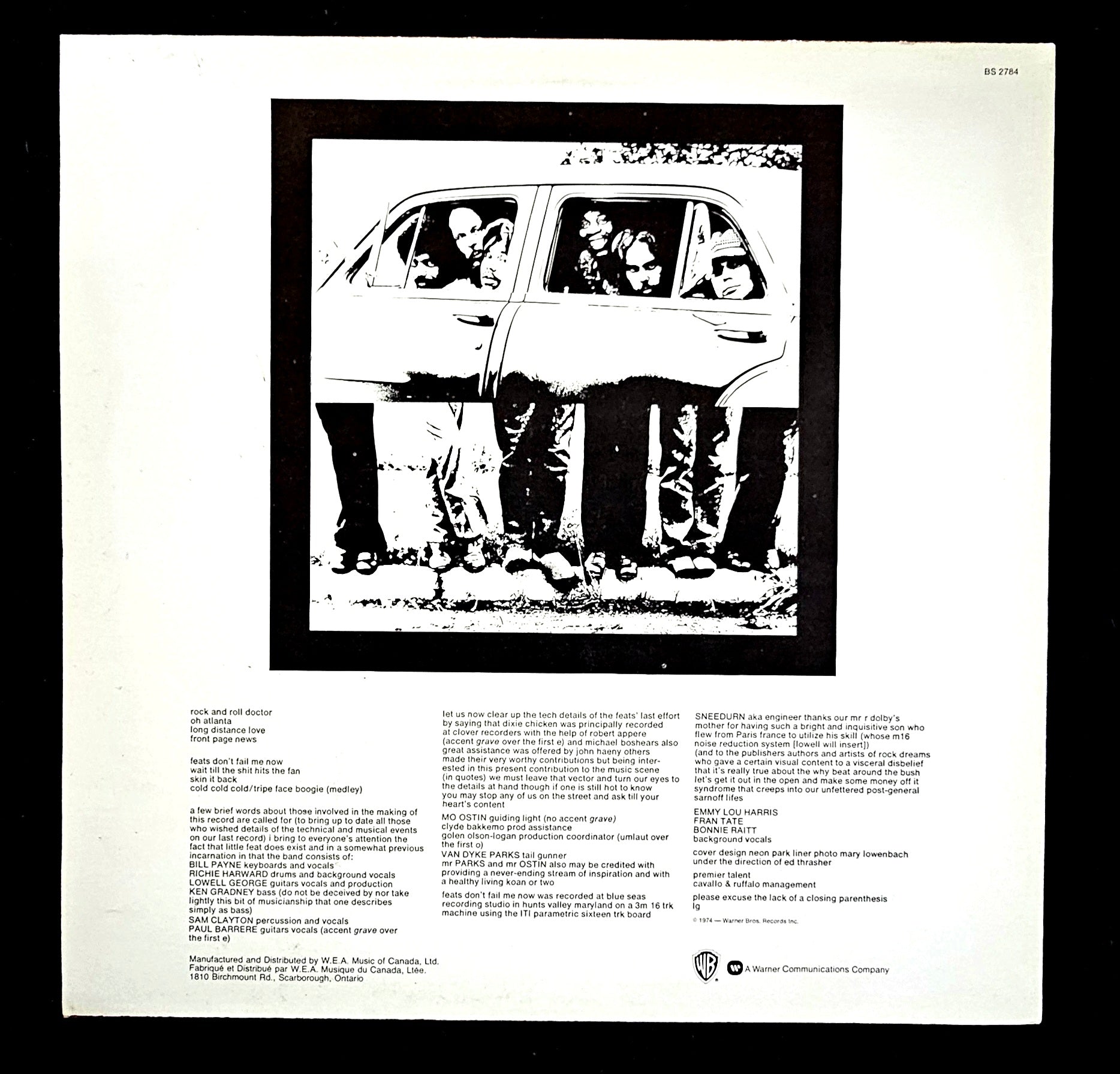 Little Feat - Feats Don't Fail Me Now