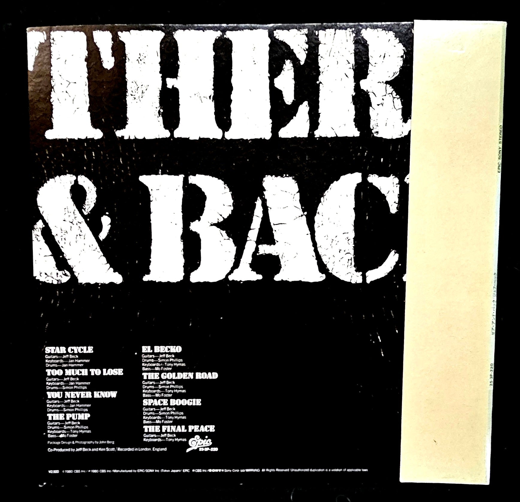 Jeff Beck - There and Back