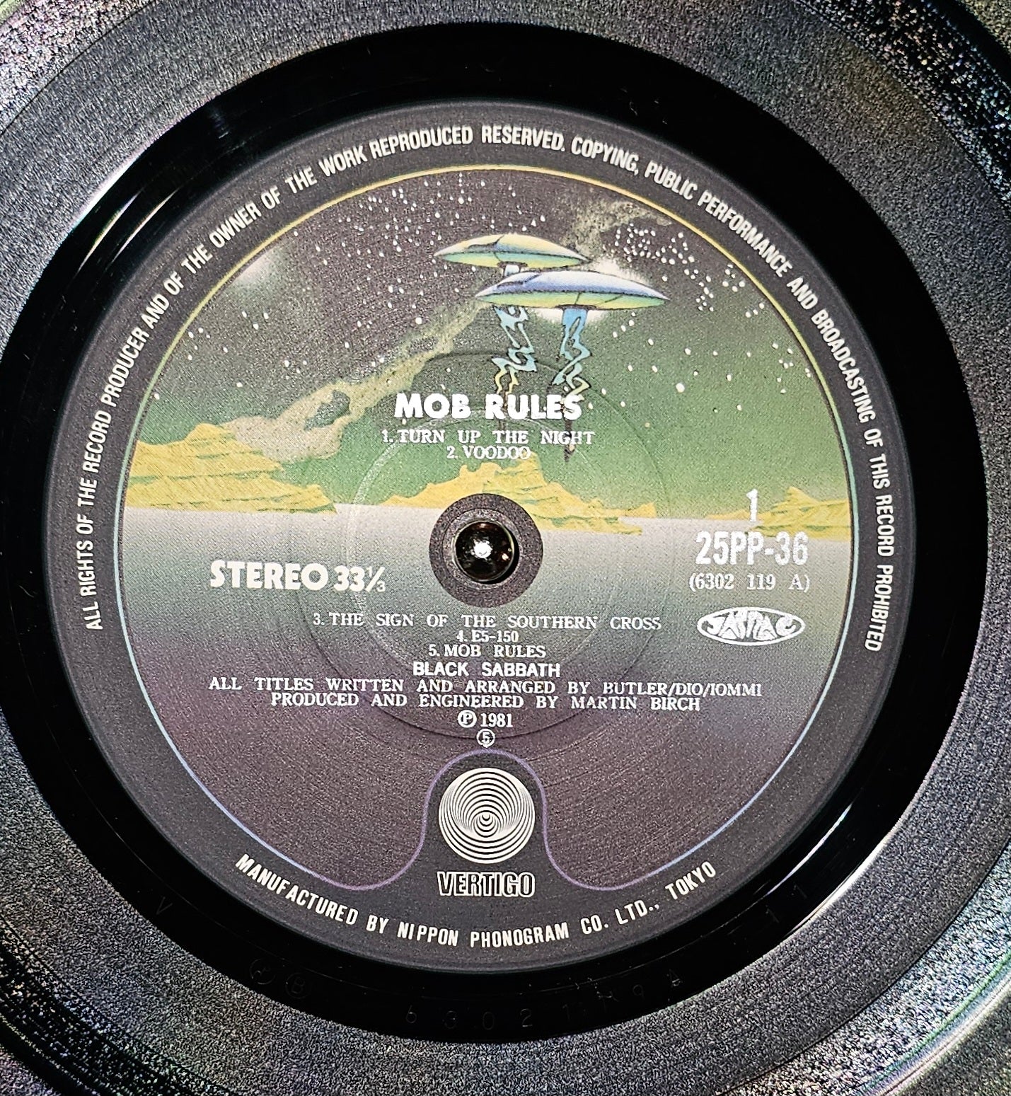 Black Sabbath - Mob Rules ** Sold **