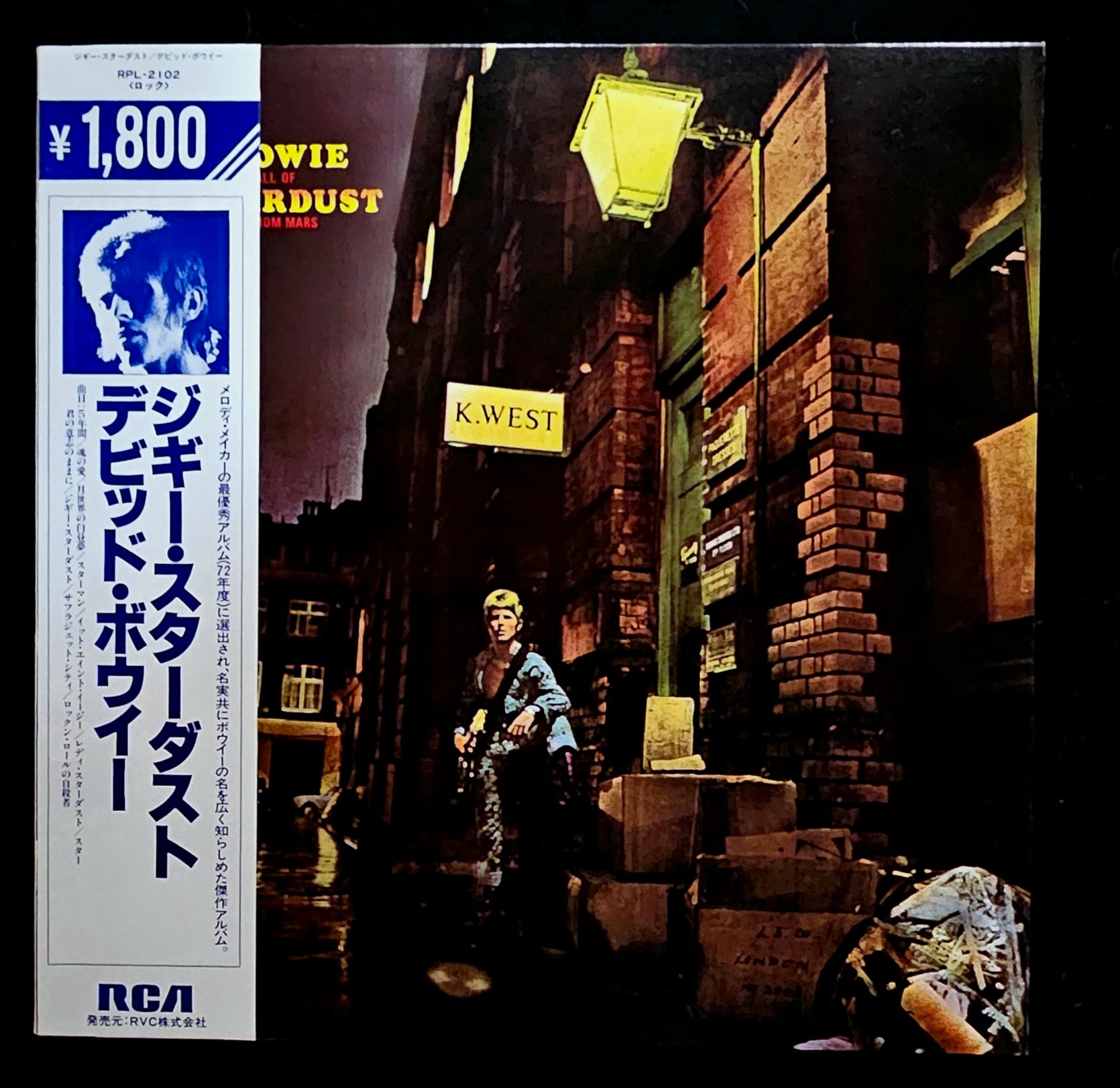 David Bowie -The Rise And Fall Of Ziggy Stardust And The Spiders From Mars ジギー・スターダスト