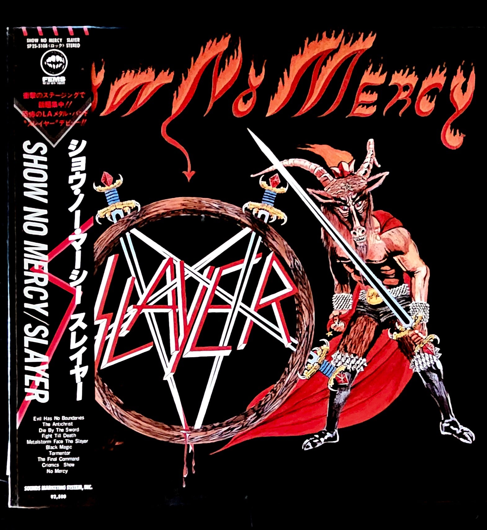 Slayer - Show No Mercy ** Sold **