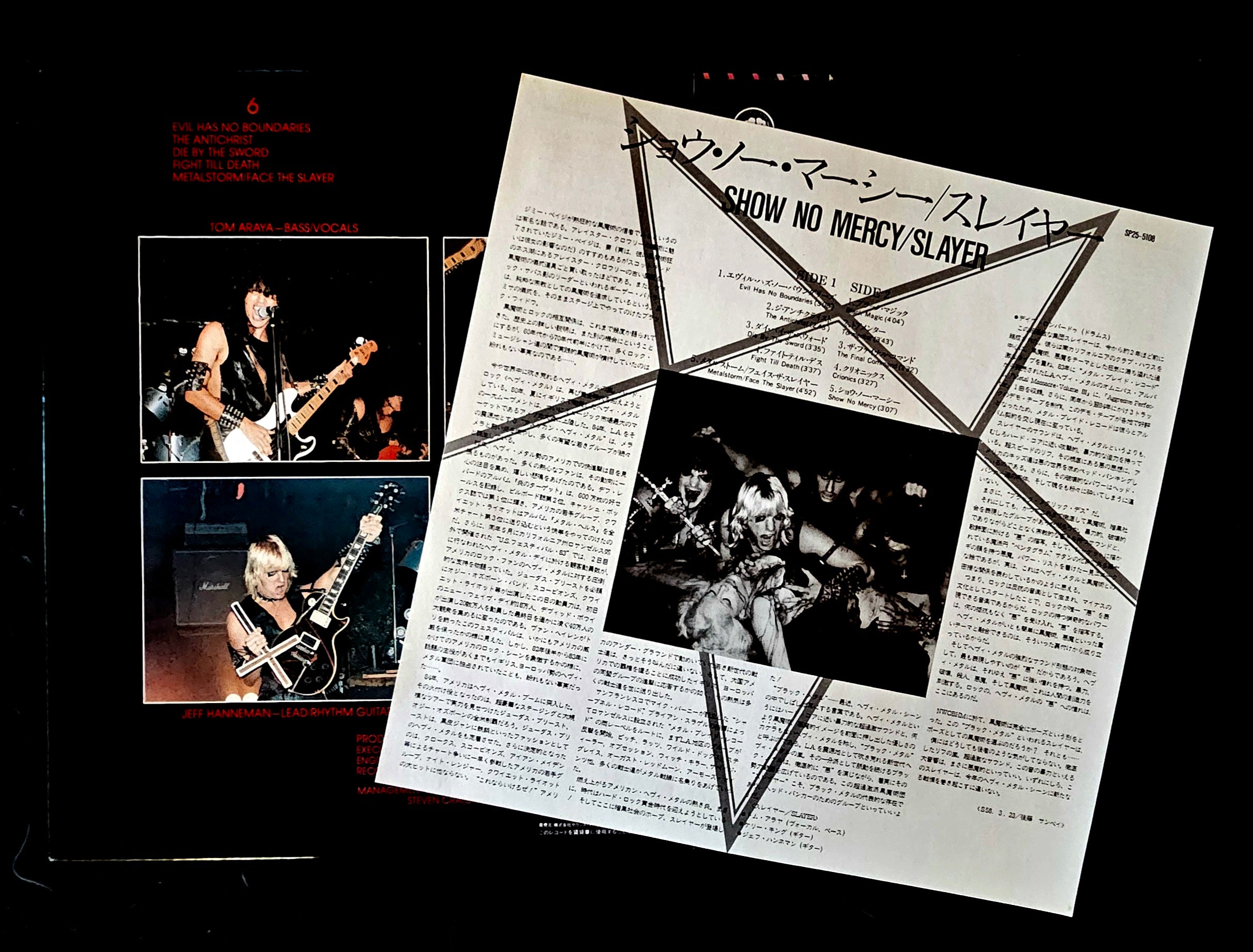 Slayer - Show No Mercy ** Sold **