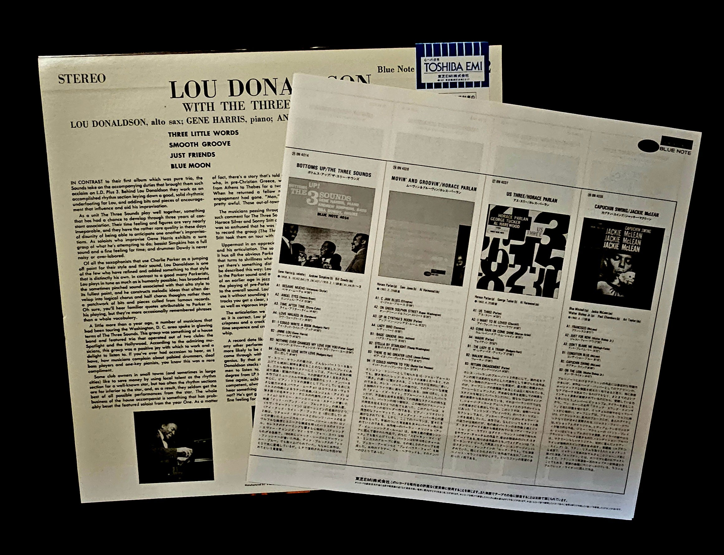 Lou Donaldson With The Three Sounds - LD+3