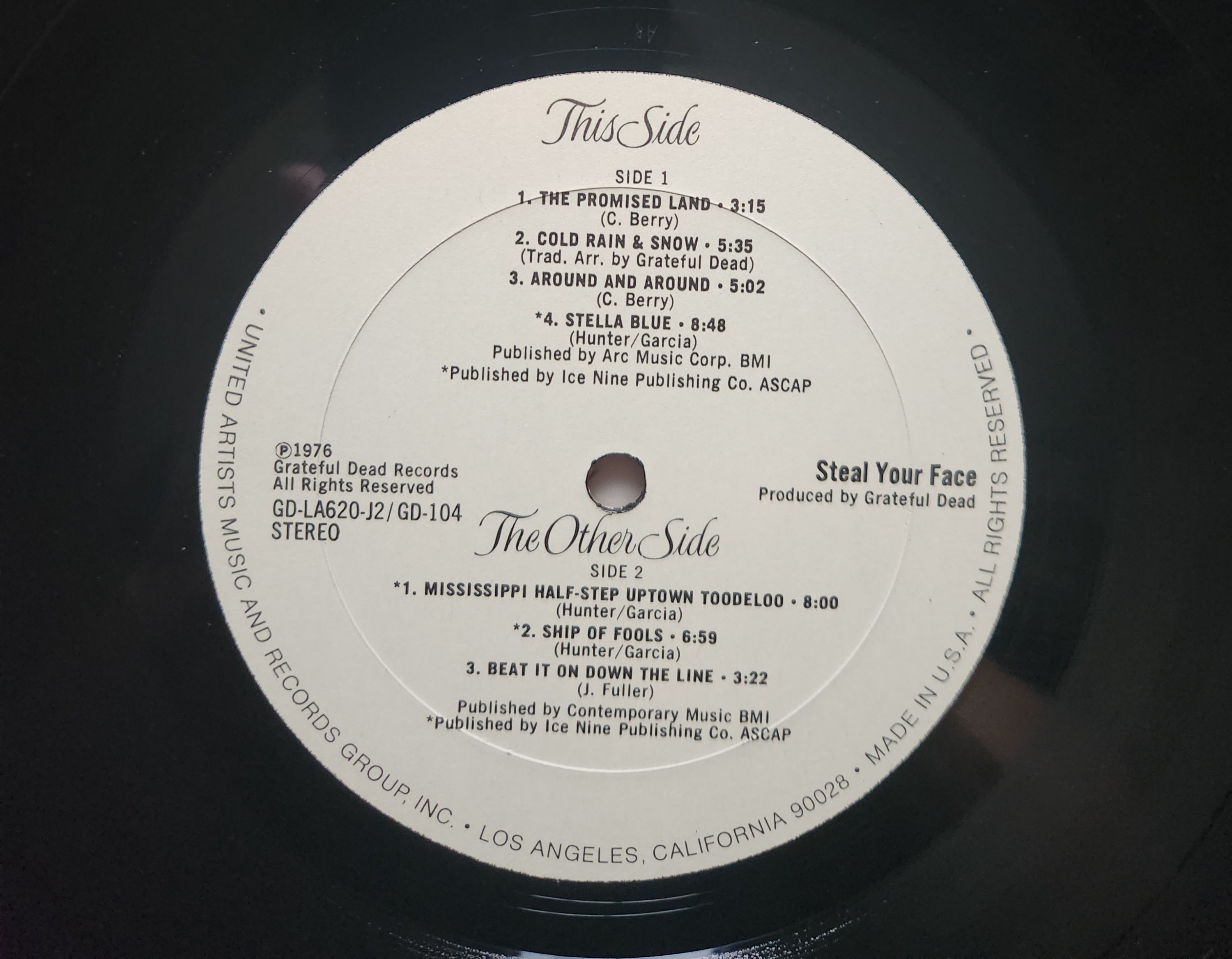 The Grateful Dead - Steal Your Face
