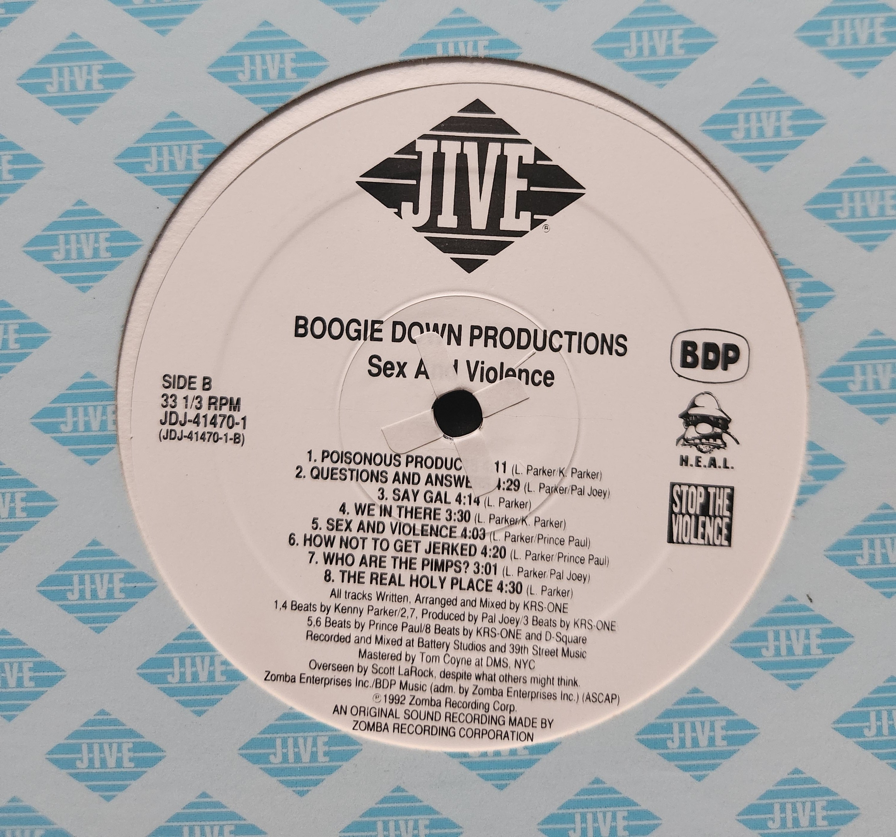 Boogie Down Productions - Sex And Violence